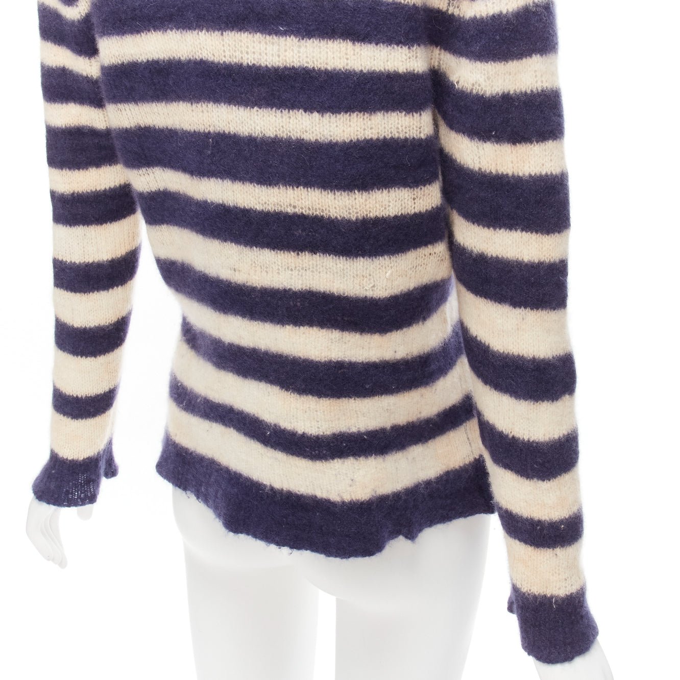 The Elder Statesman Nautical Stripe Sweater - Detail 2