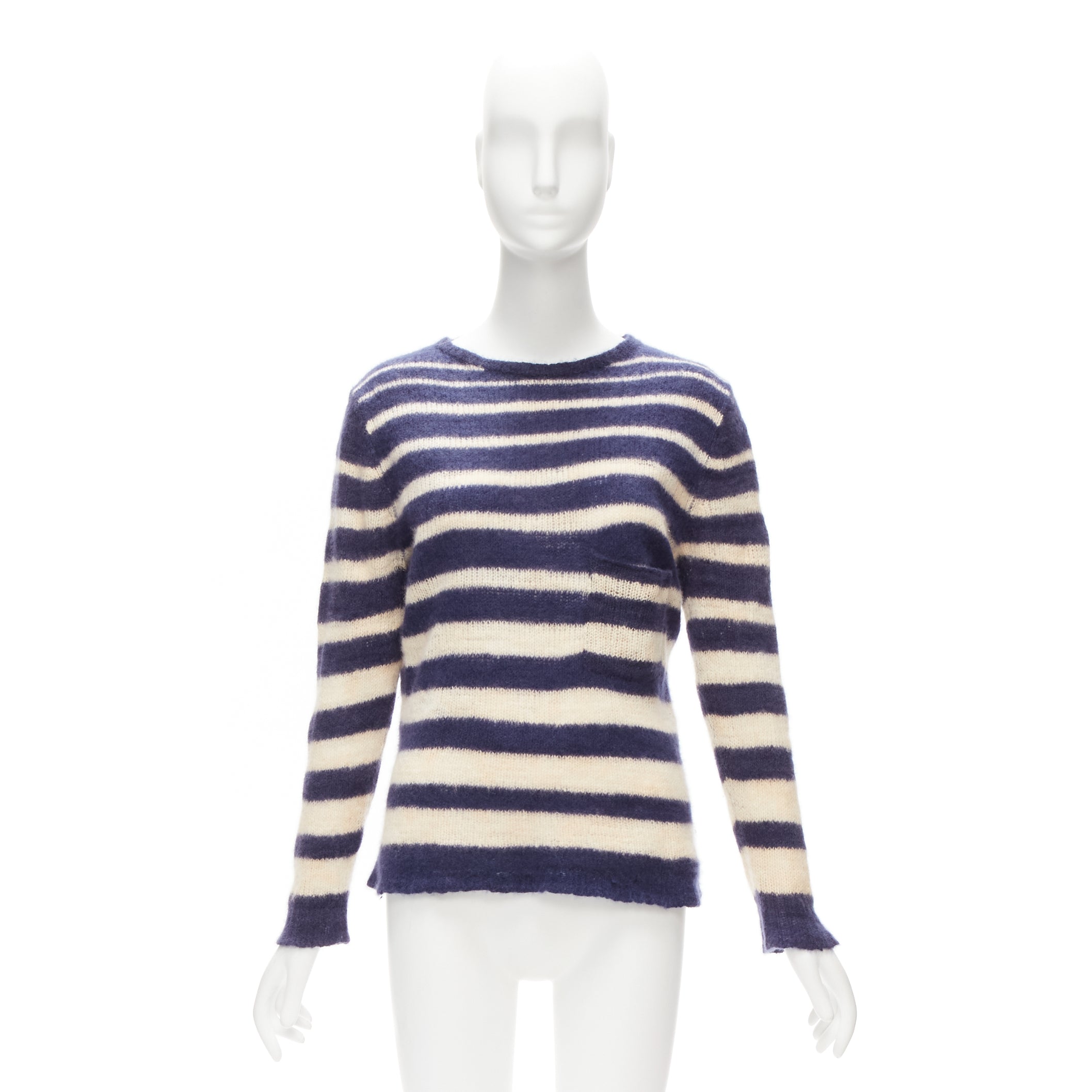 The Elder Statesman Nautical Stripe Sweater - Image 11