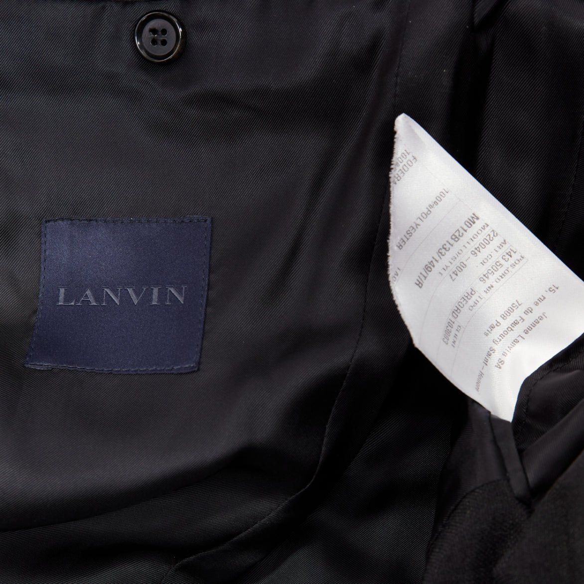 Lanvin Towelling Trim Vest - Image 10