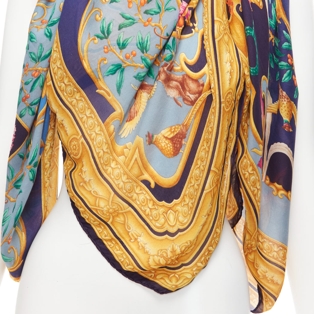 Gucci Barocco Motif Scarf - Detail 2