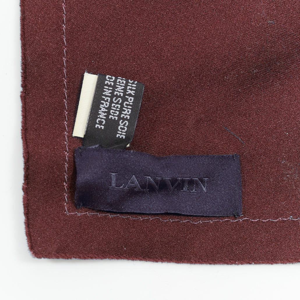Lanvin Nylon Logo Peplum scarf - Image 10