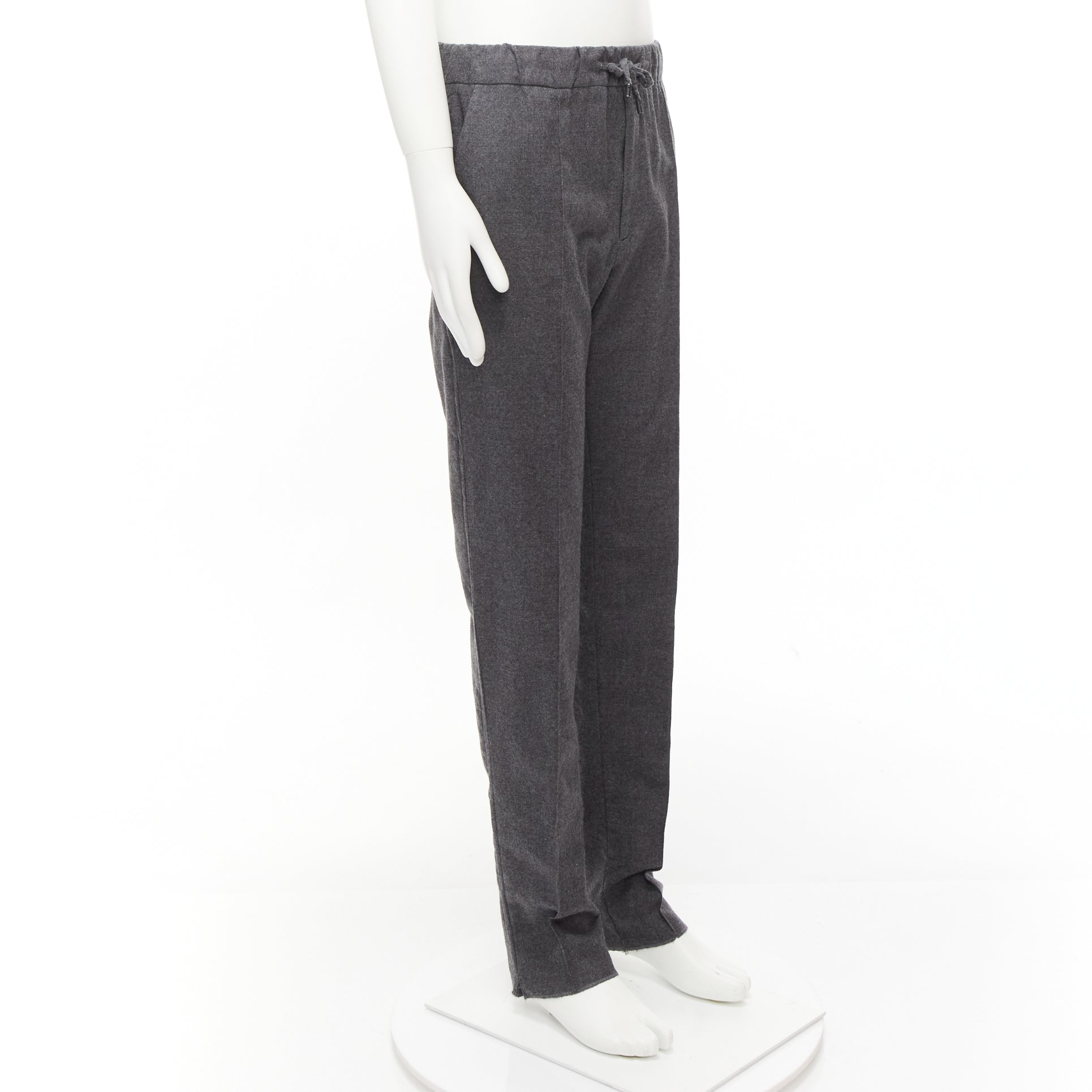Fendi Grey Wool Pants - Image 6