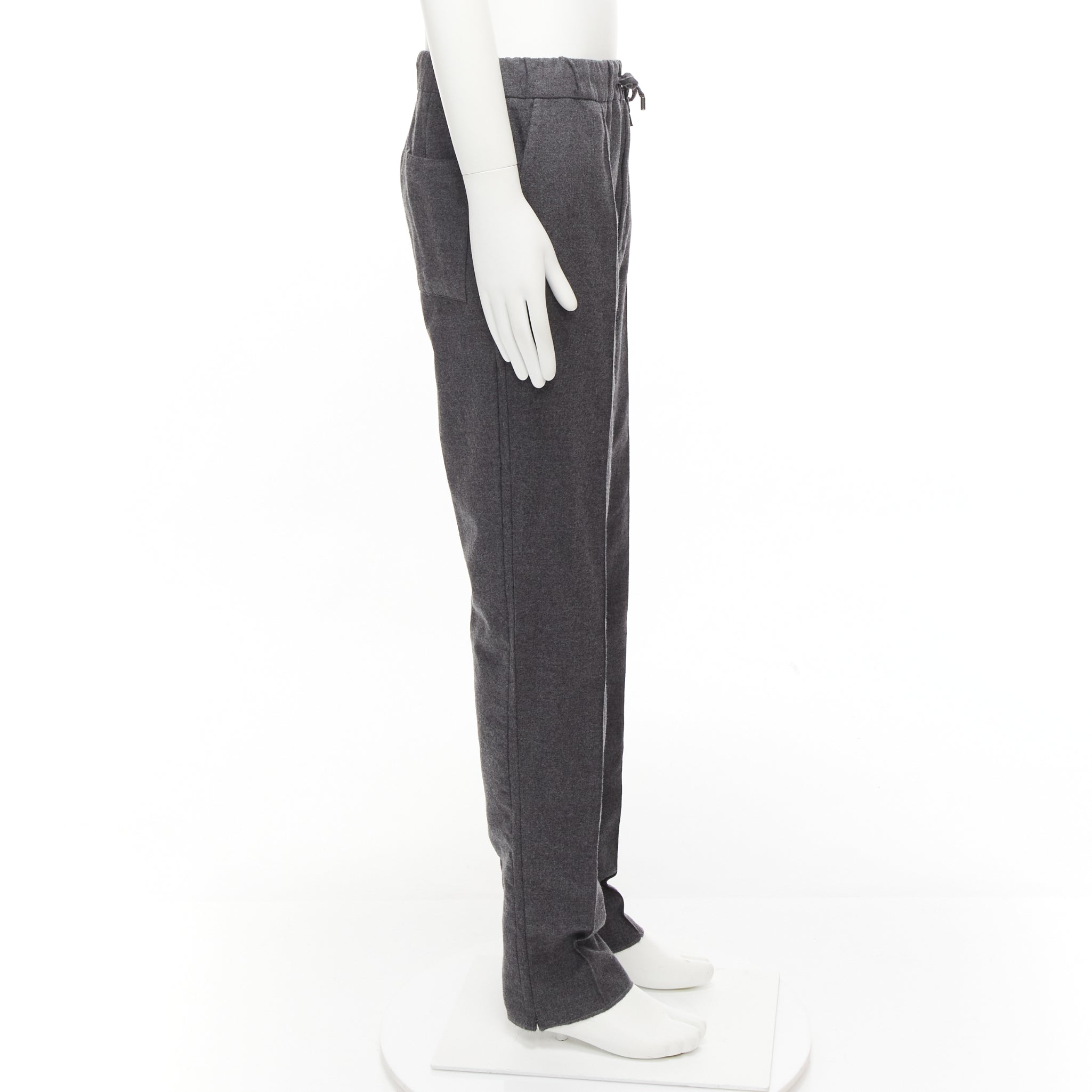 Fendi Grey Wool Pants - 4