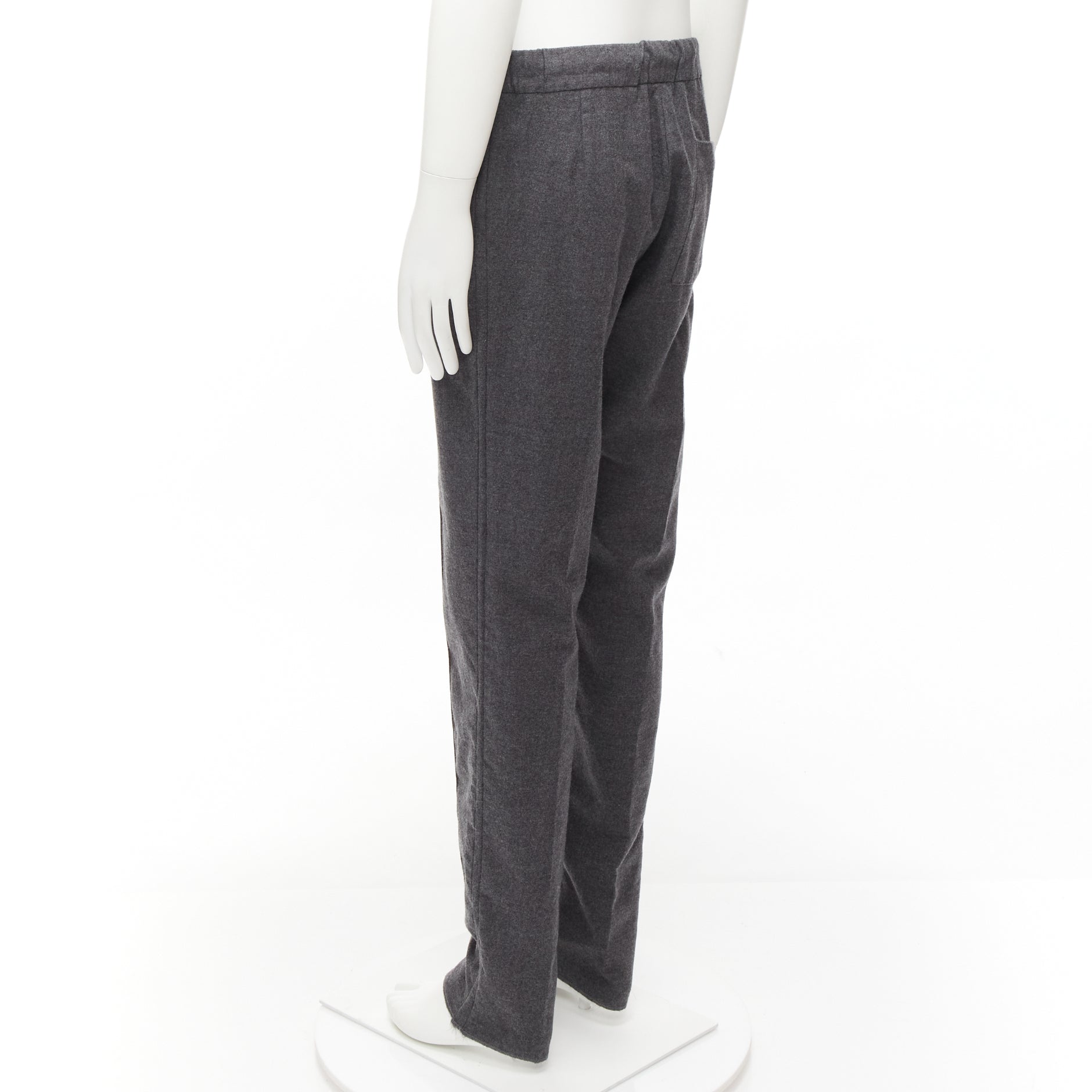 Fendi Grey Wool Pants - Detail 1