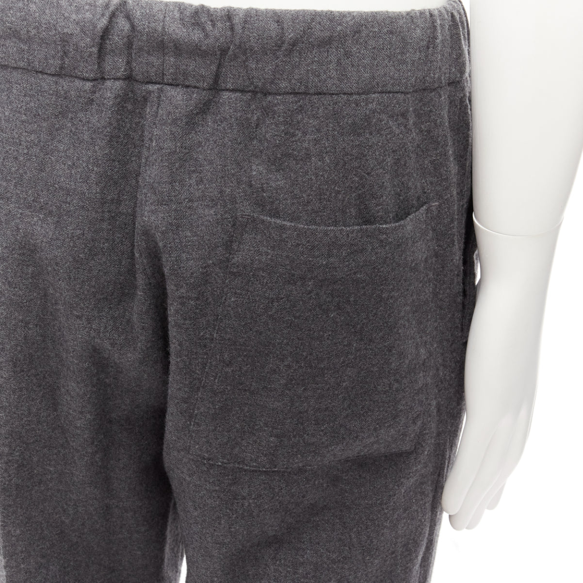 Fendi Grey Wool Pants - Detail 2