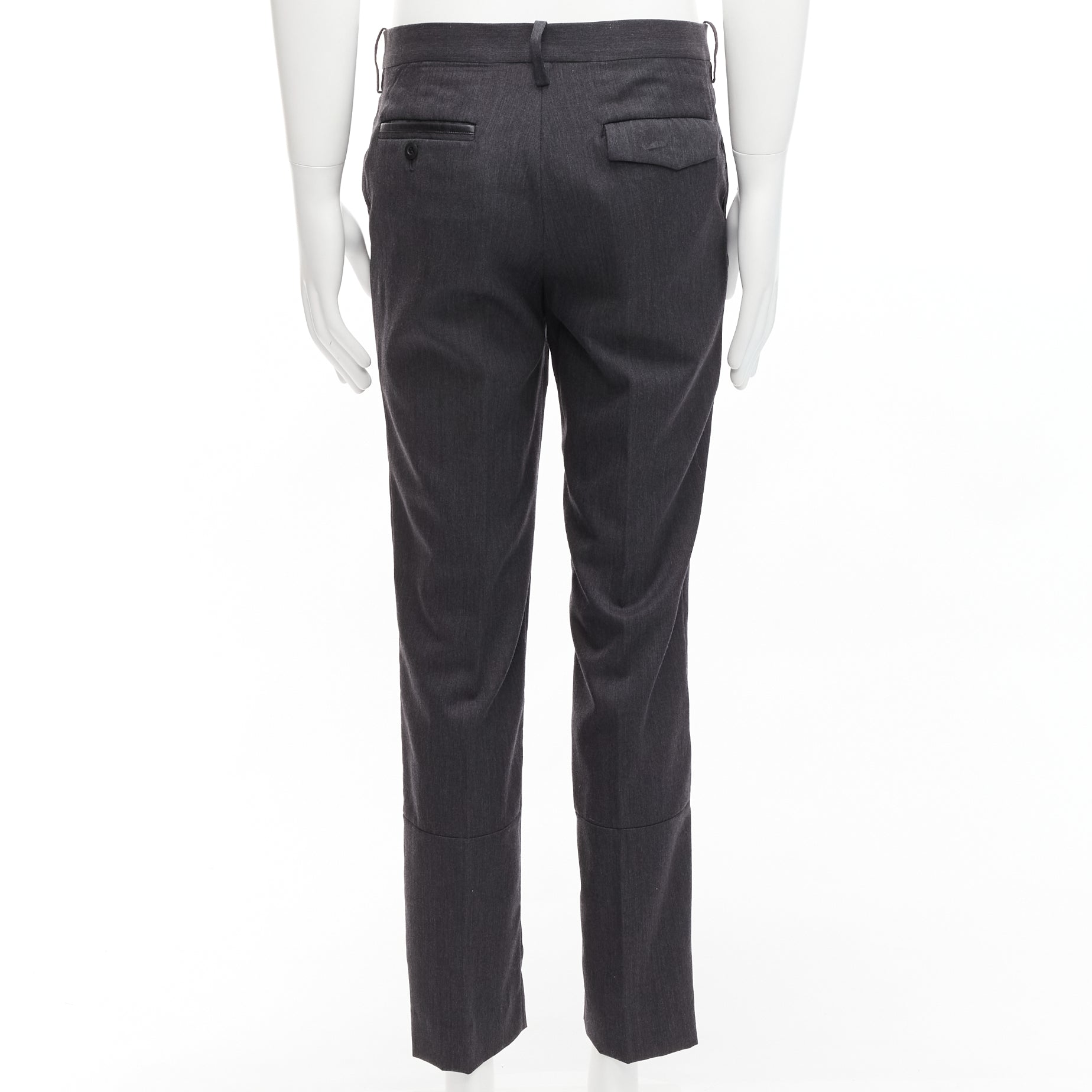 Undercover Striped Wide Pants - Side view