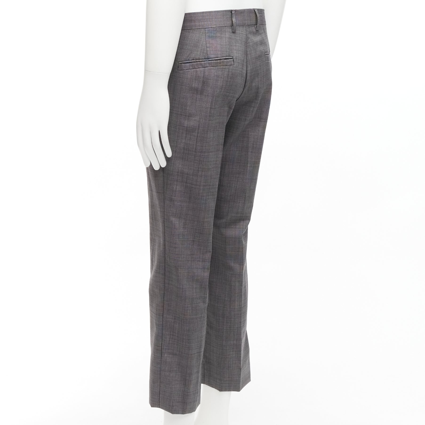 Versace Checkered Cotton Pants - Detail 1