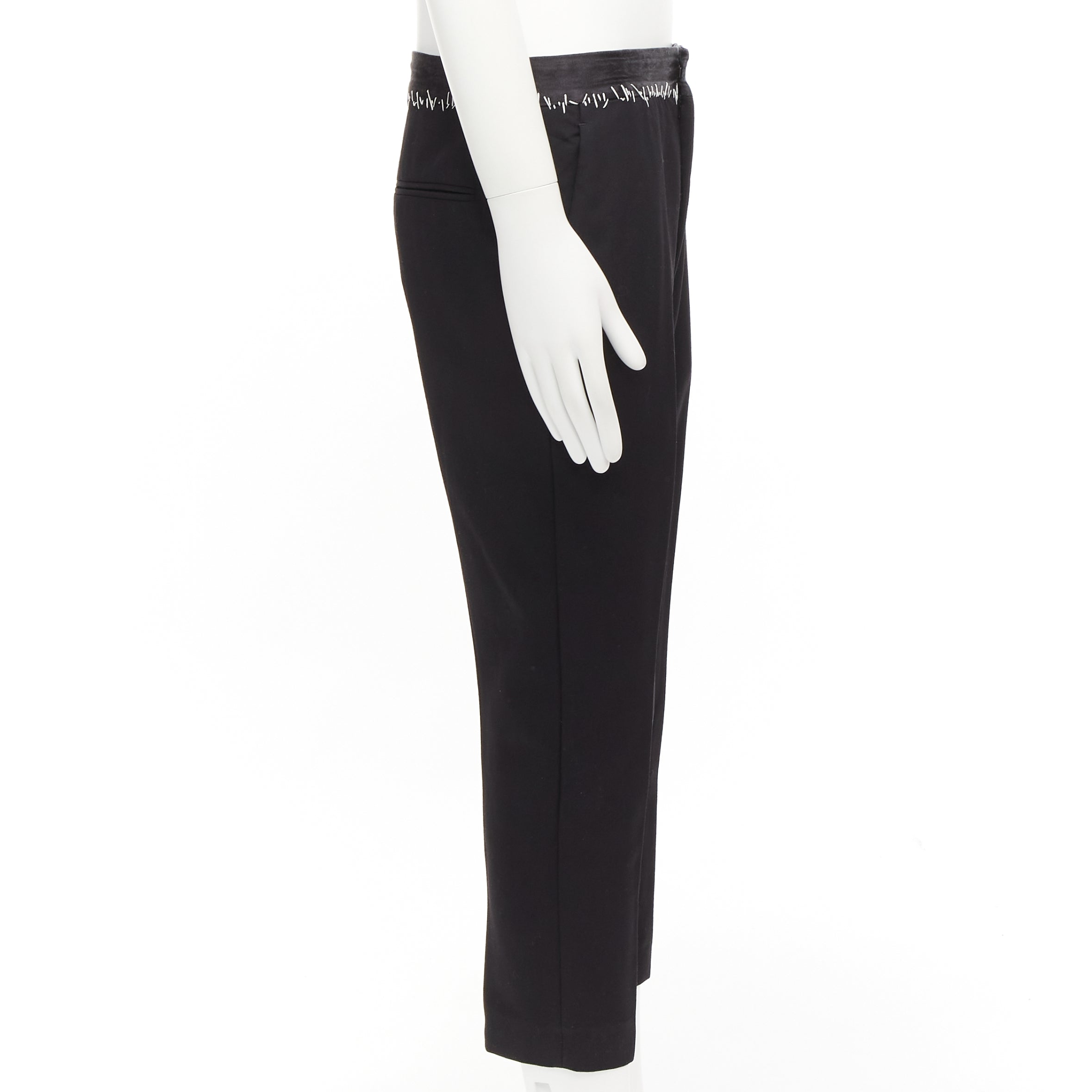 Haider Ackermann Topstitch Wool Pants - 4