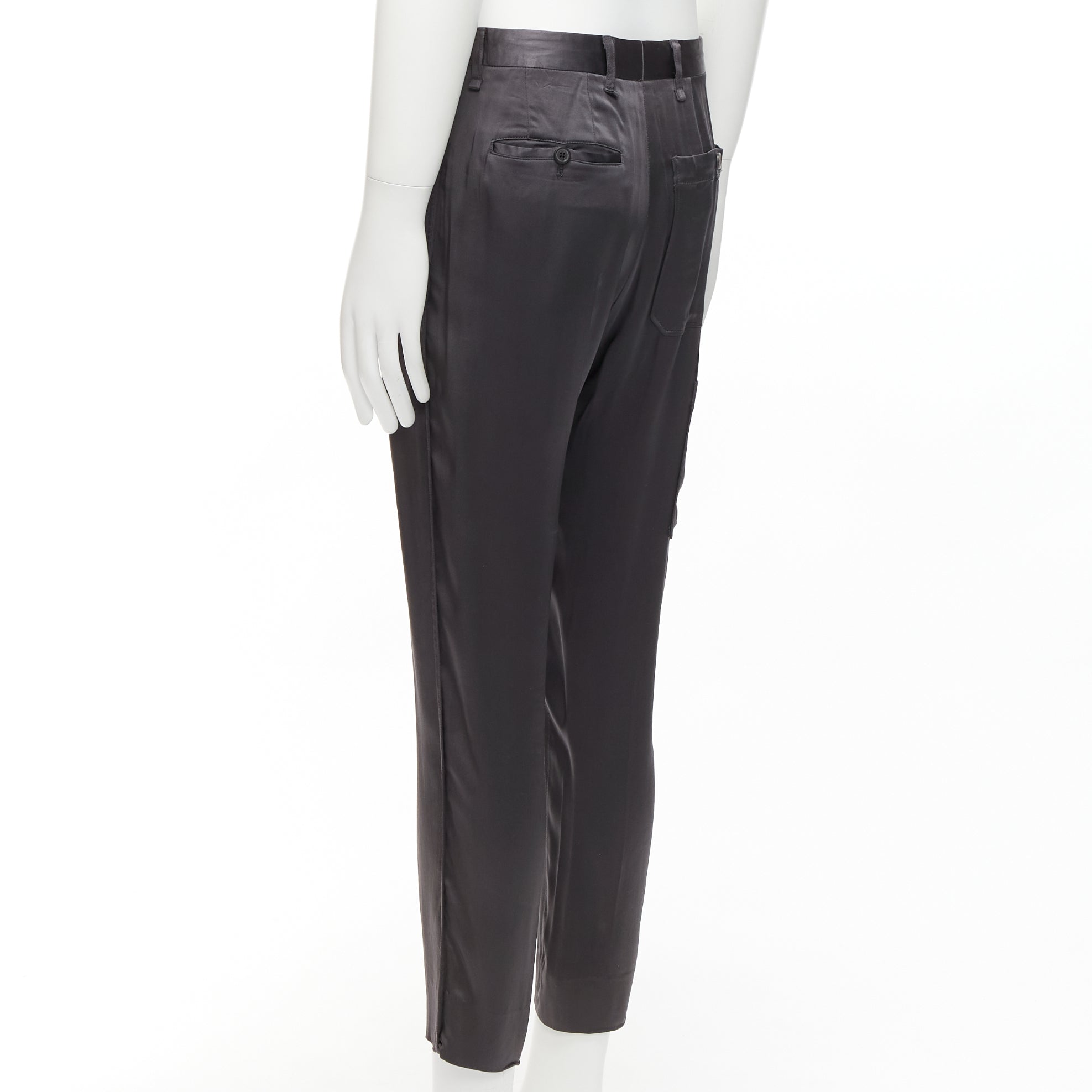 Lanvin Pleated Cuffed Pants - Detail 1
