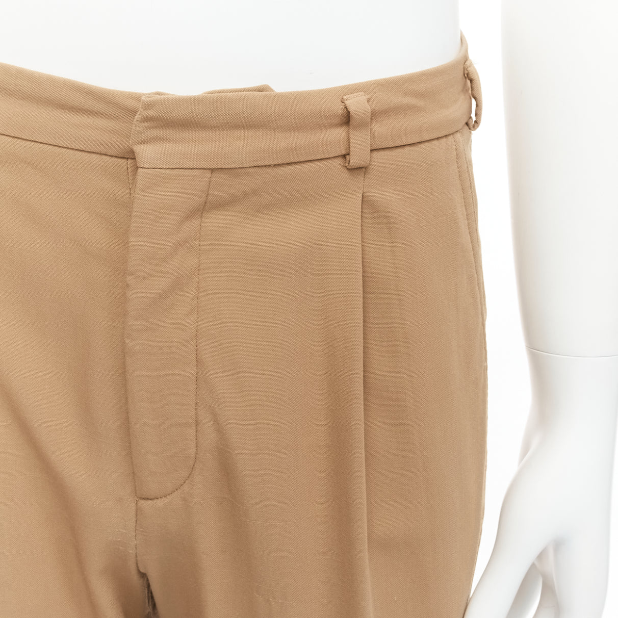 Bottega Veneta Pleated Wool Pants - Detail 2