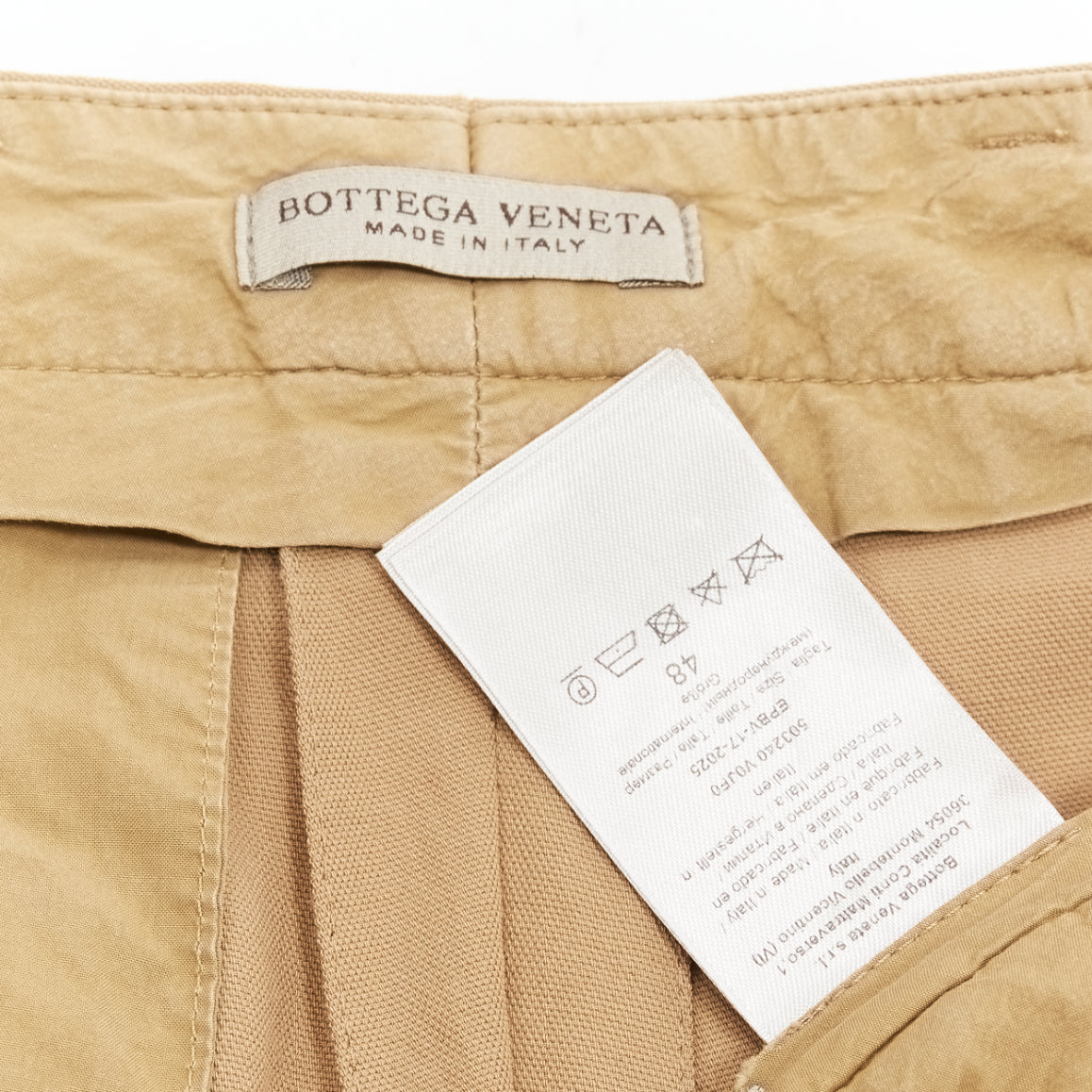 Bottega Veneta Pleated Wool Pants - Image 10