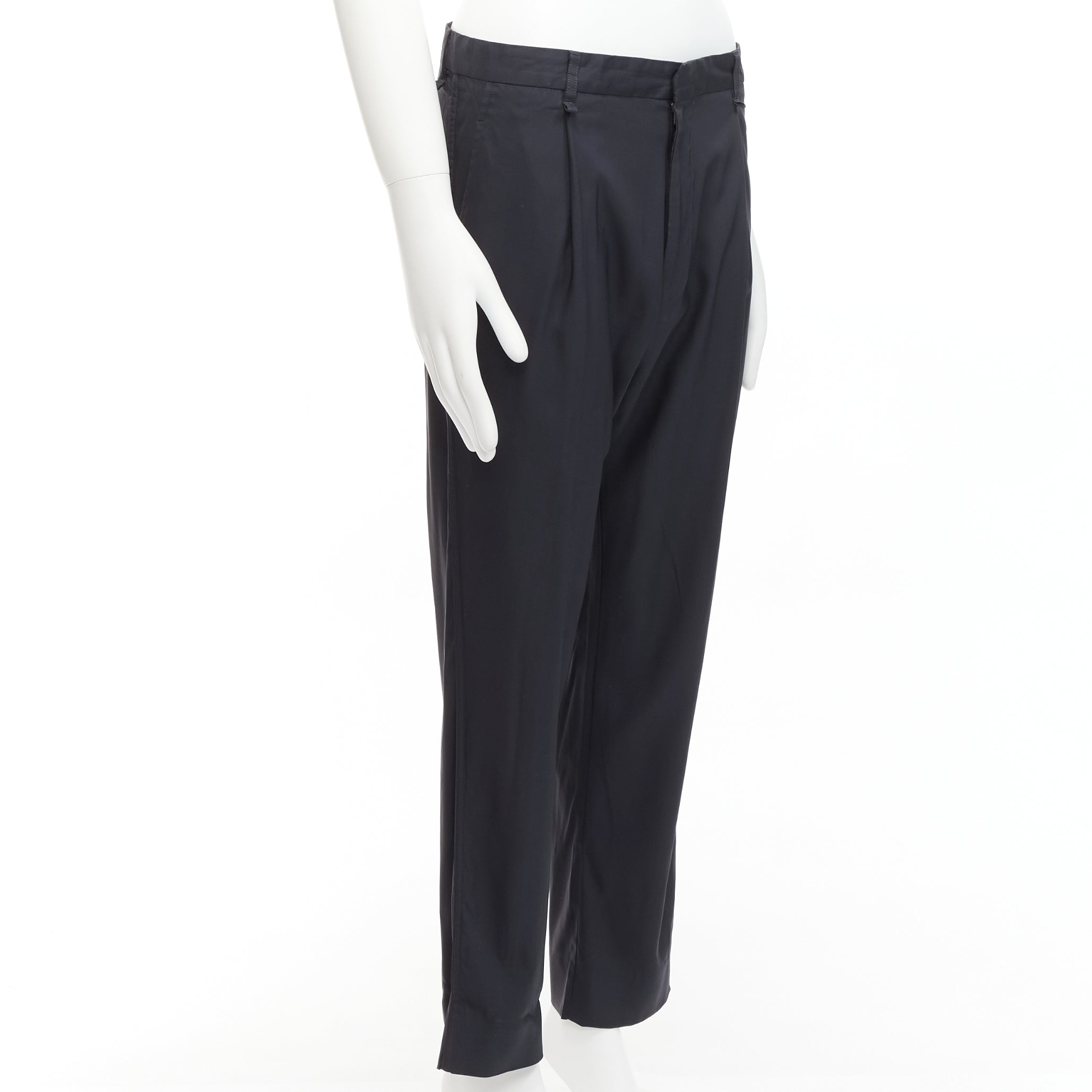 Lanvin Tapered Pleat Pants - Image 6