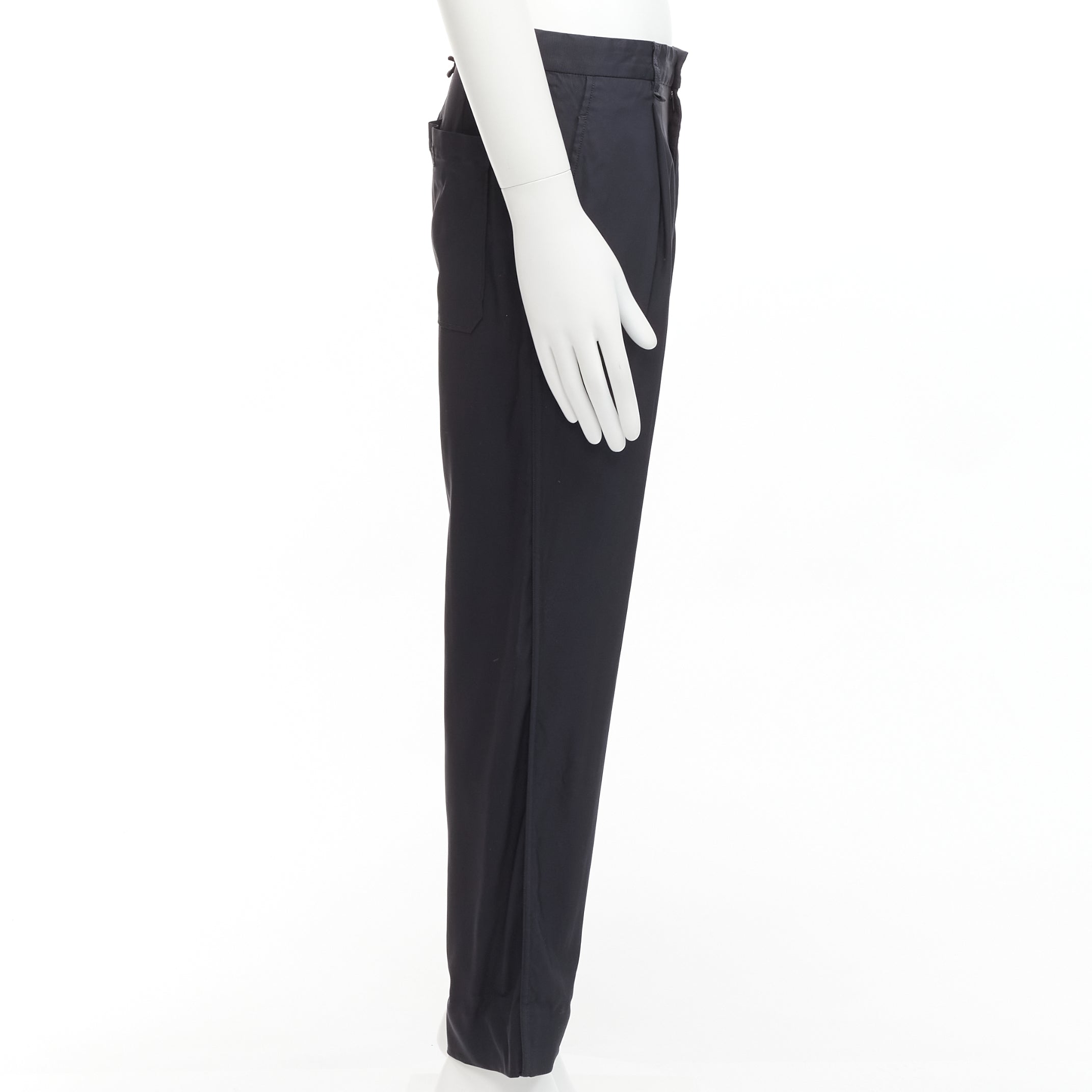Lanvin Tapered Pleat Pants - 4