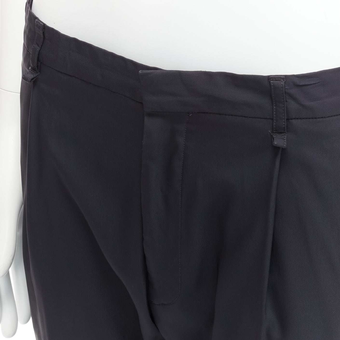 Lanvin Tapered Pleat Pants - Detail 2