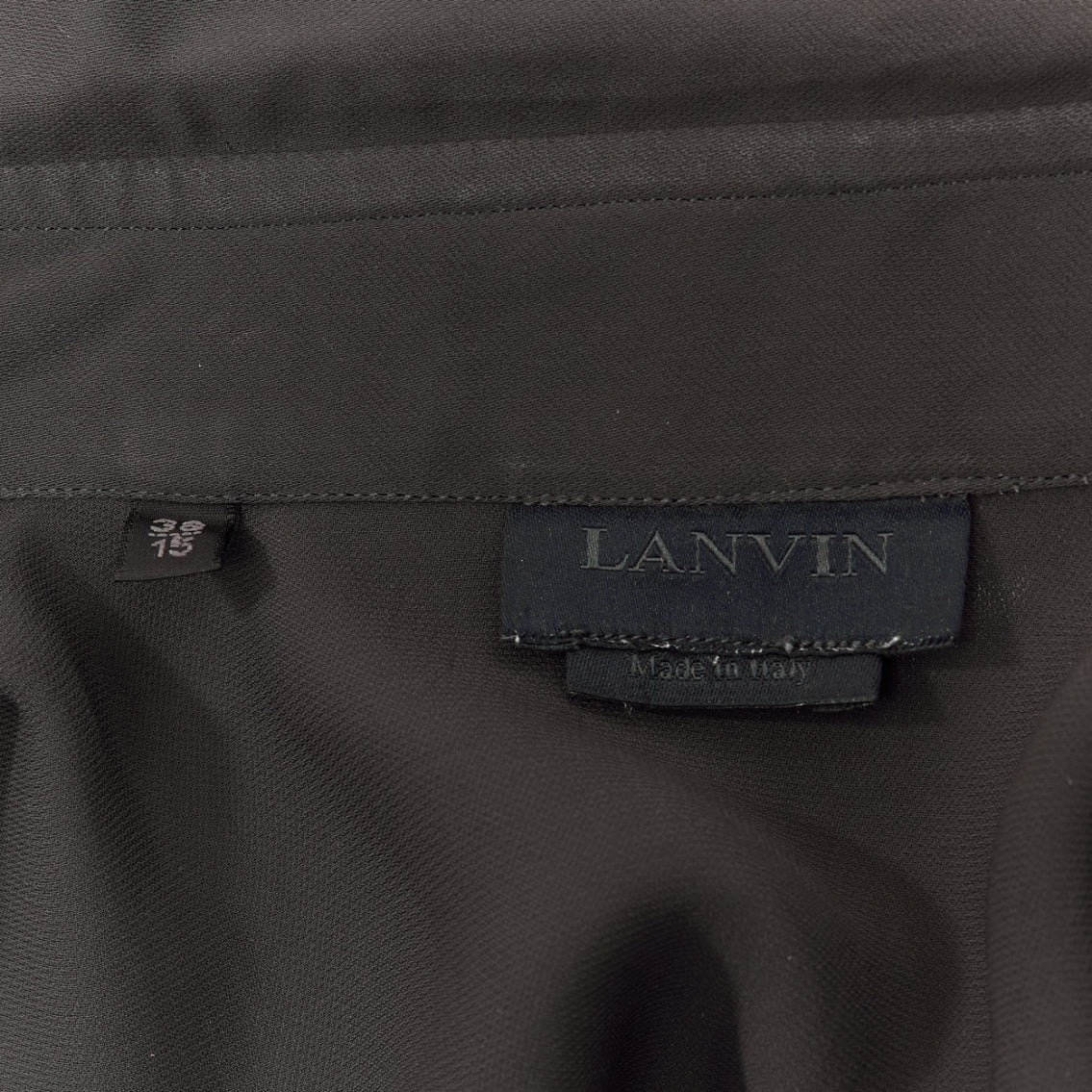 Lanvin Twill Dress Shirt - Image 10
