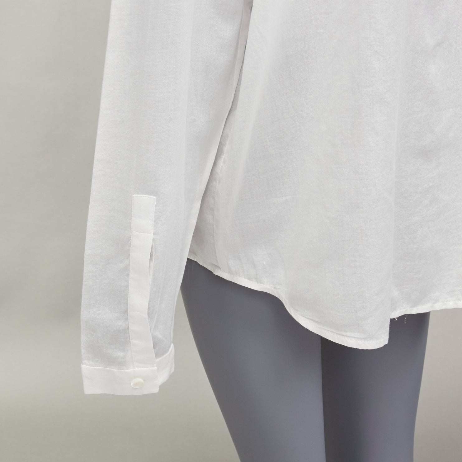 Haider Ackermann Bishop Collar Shirt - Back view