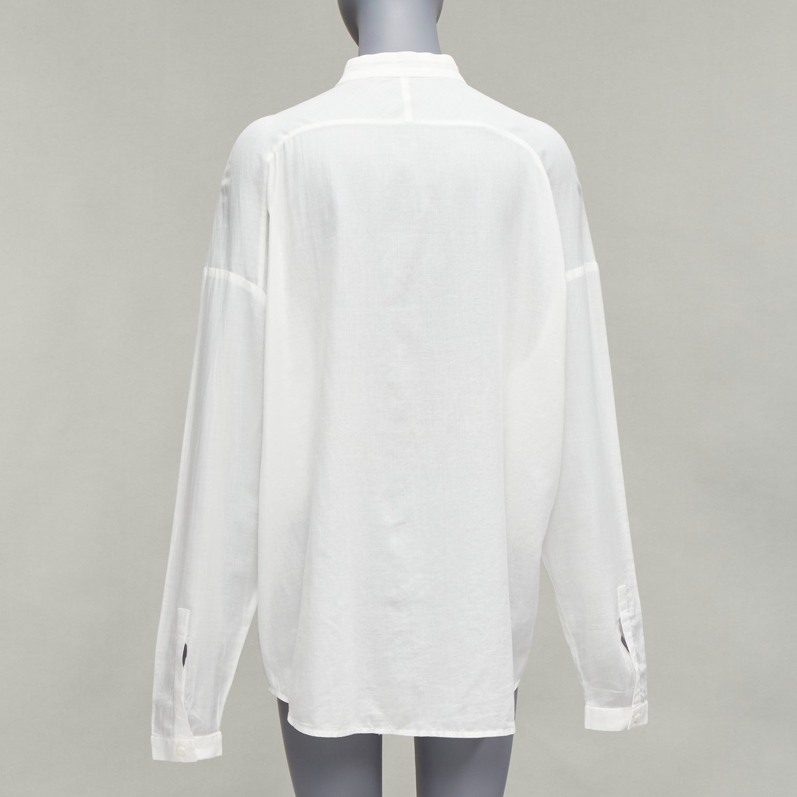 Haider Ackermann Bishop Collar Shirt - Side view