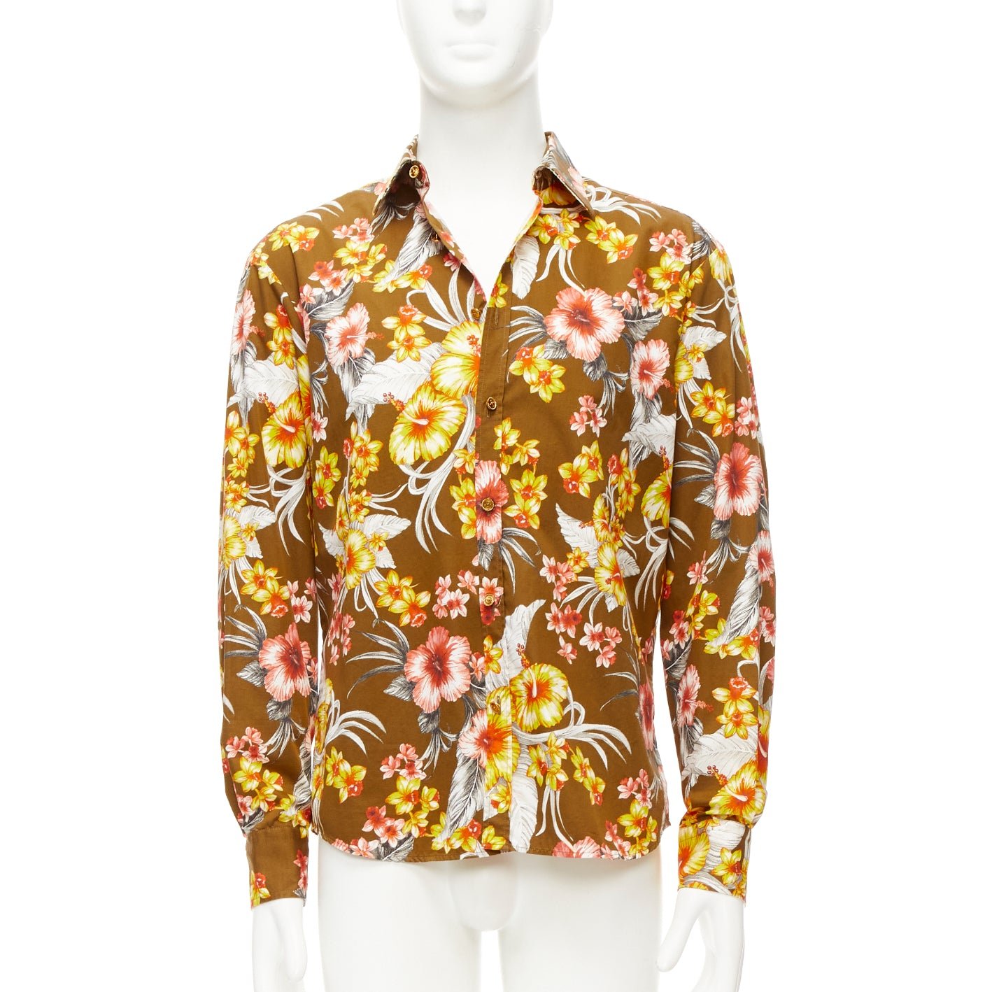 Fausto Puglisi Floral Cotton Shirt