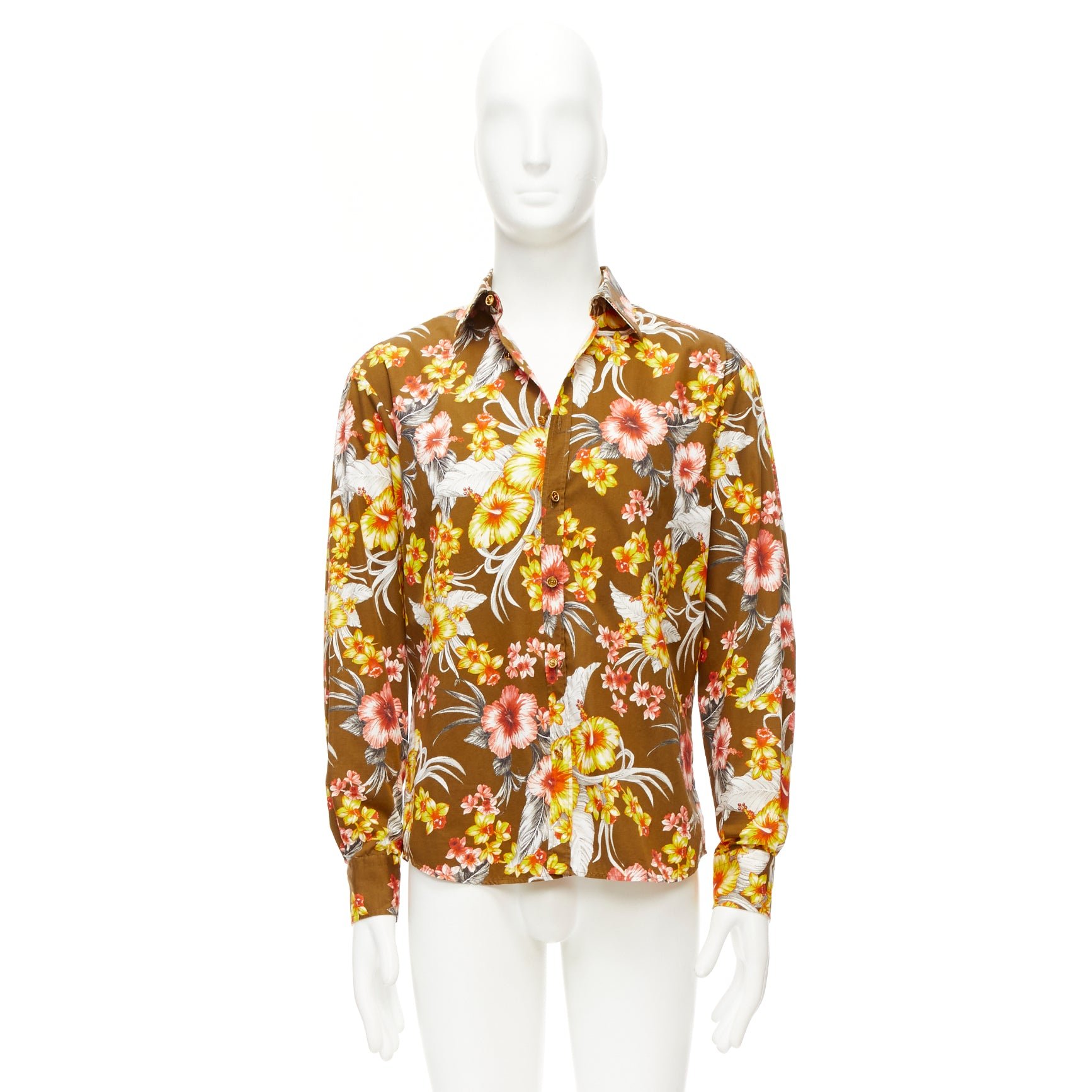 Fausto Puglisi Floral Cotton Shirt - Image 11