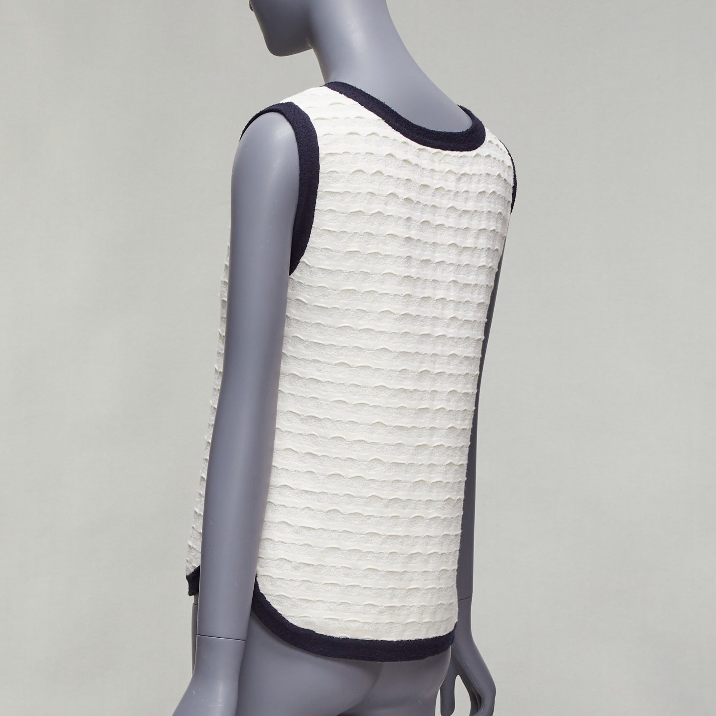 Chanel Camo Button Top - Detail 1