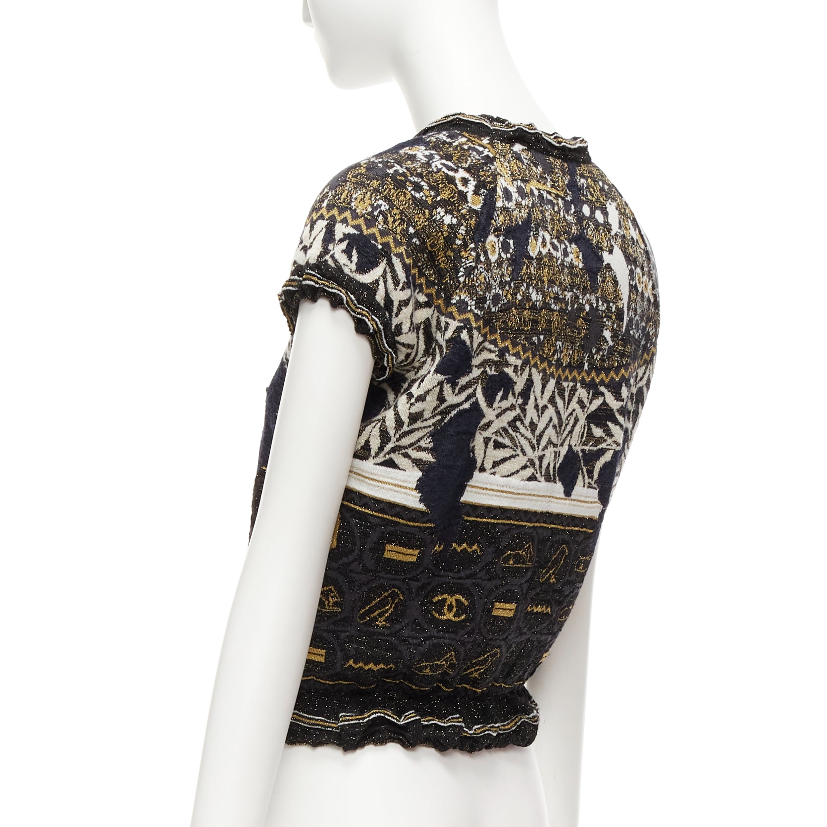 Chanel Egyptian CC Sweater - Detail 1