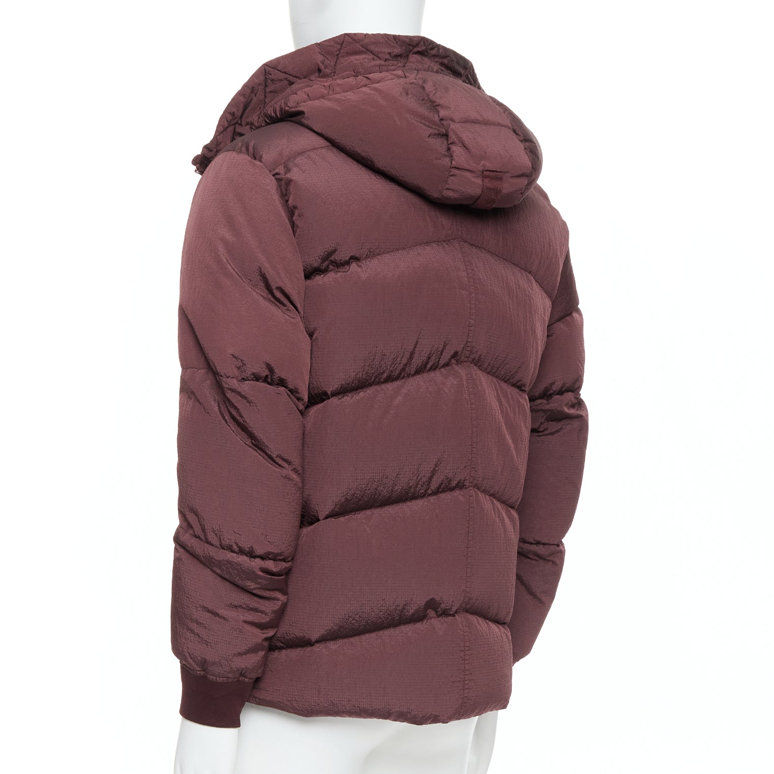 Stone Island Purple Down Puffer Jacket - Detail 2