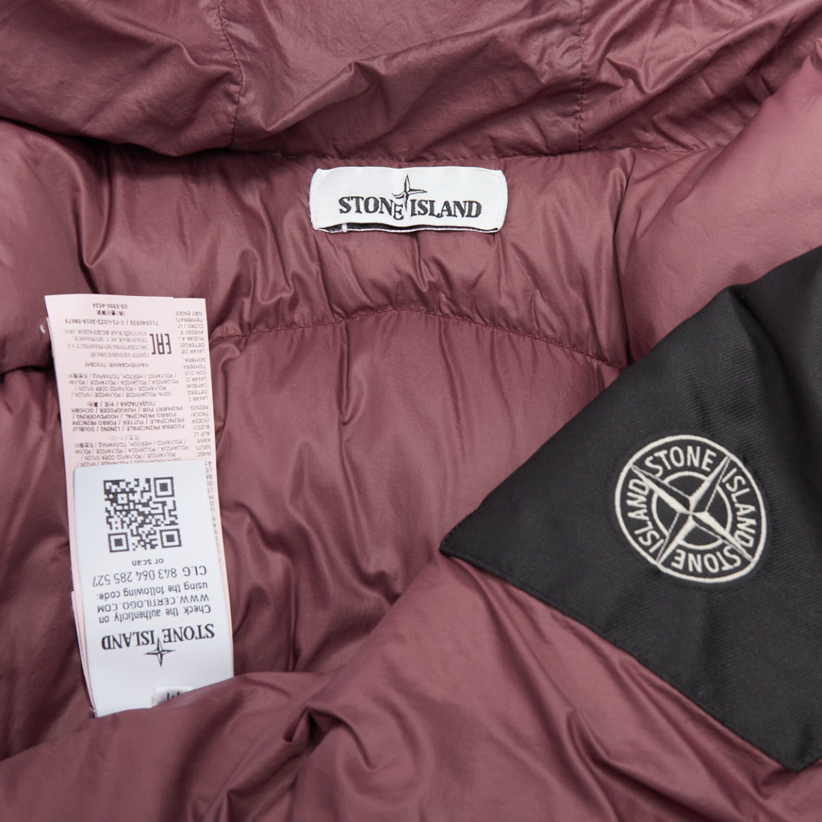 Stone Island Purple Down Puffer Jacket - Image 11