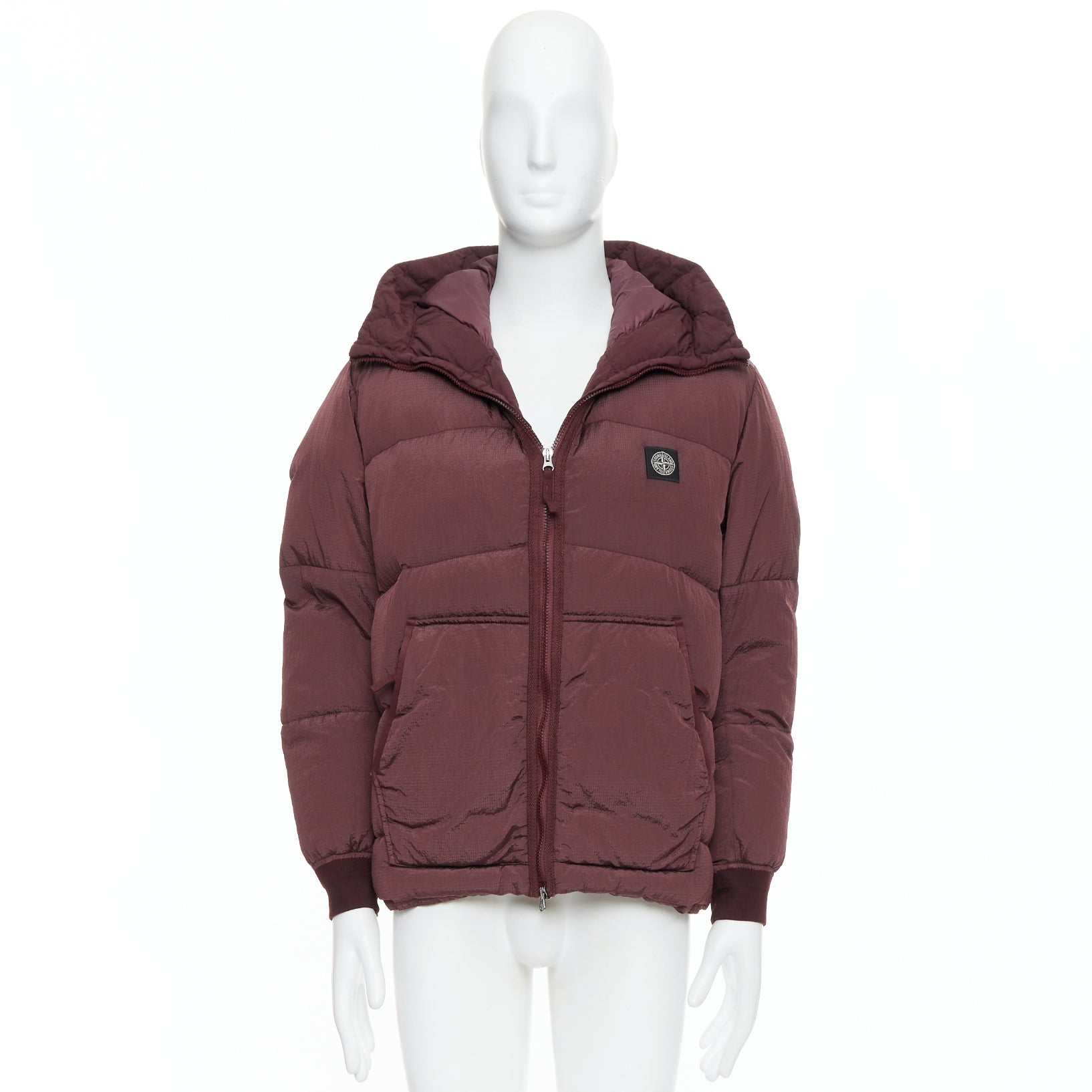 Stone Island Purple Down Puffer Jacket - Image 13