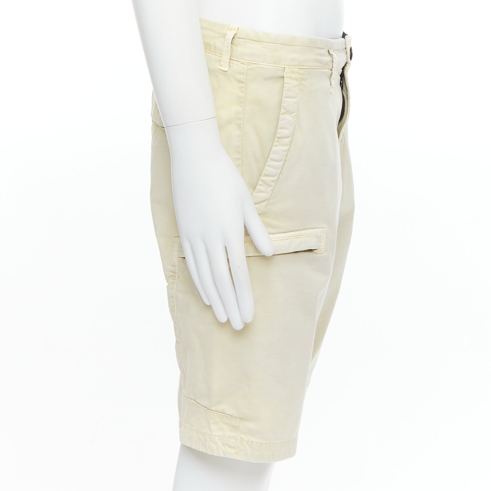 Stone Island Logo Patch Shorts - 4