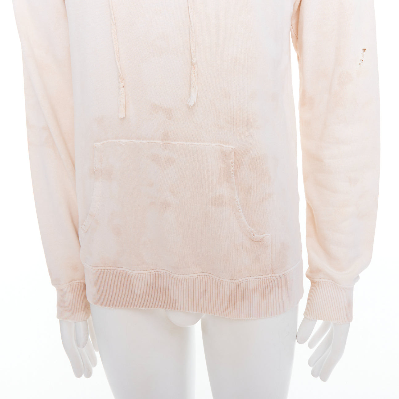 Saint Laurent Distressed Logo Hoodie - Detail 2