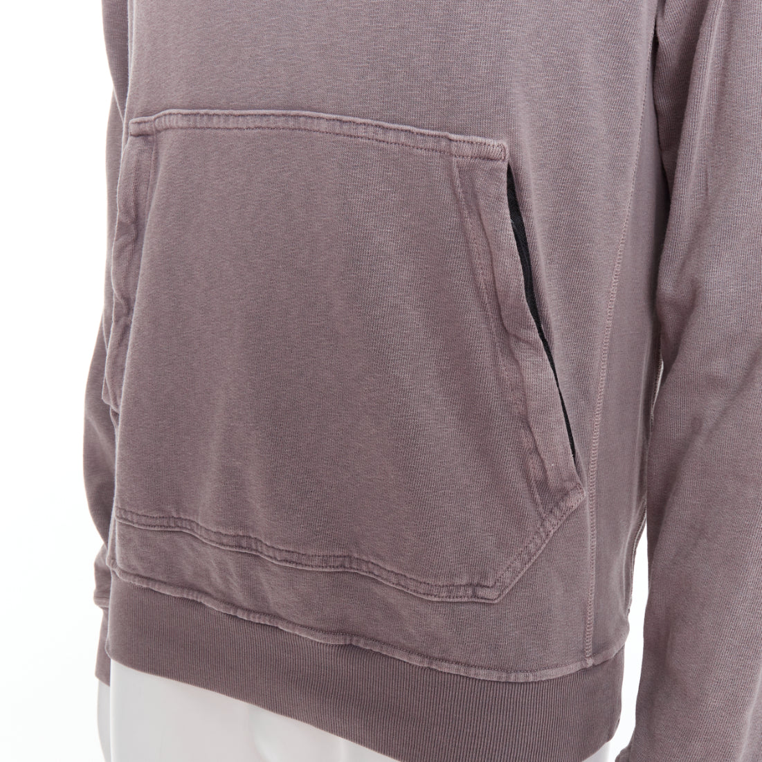 Stone Island Washed Cotton Hoodie - Detail 2