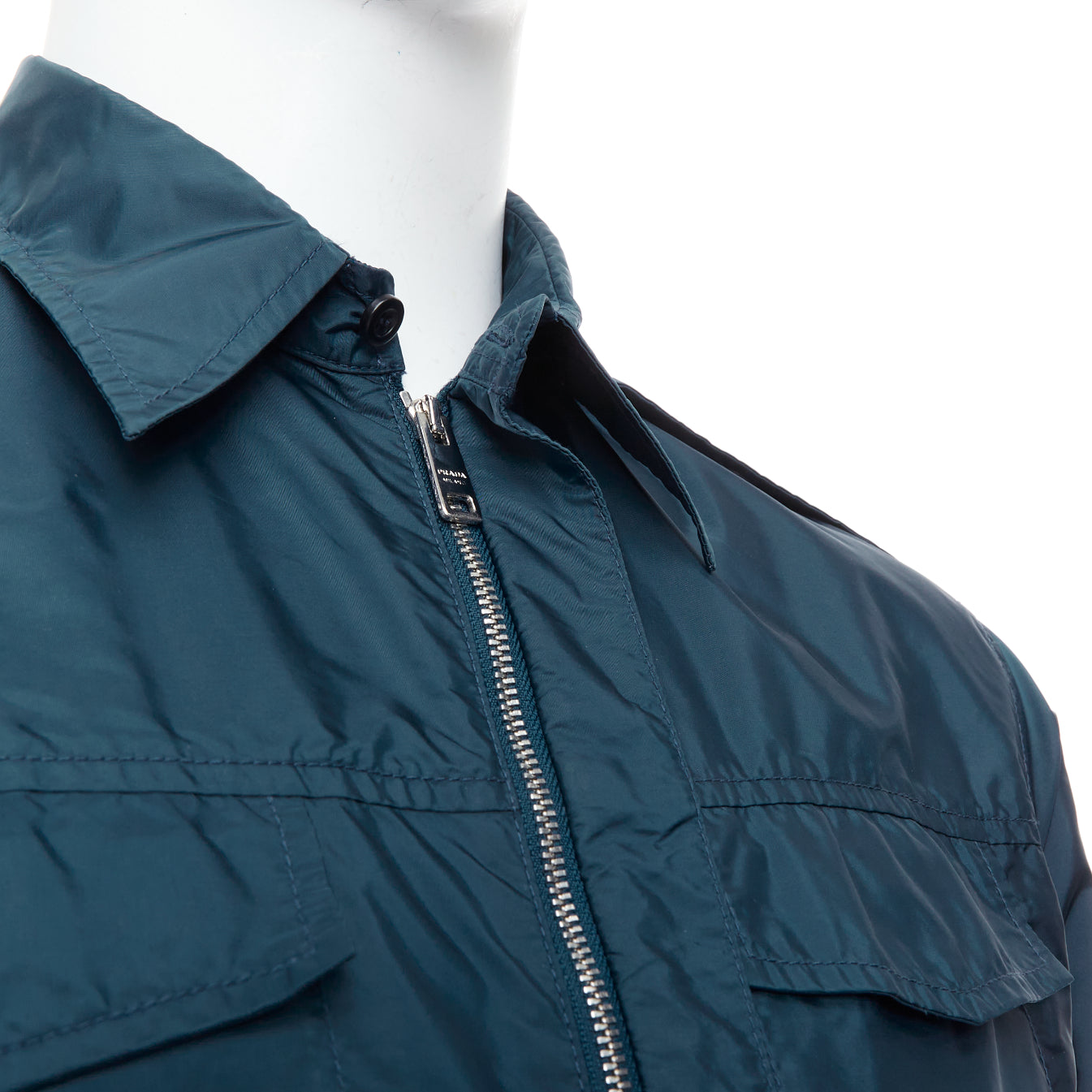 Prada Nylon Zip Shirt - Detail 2