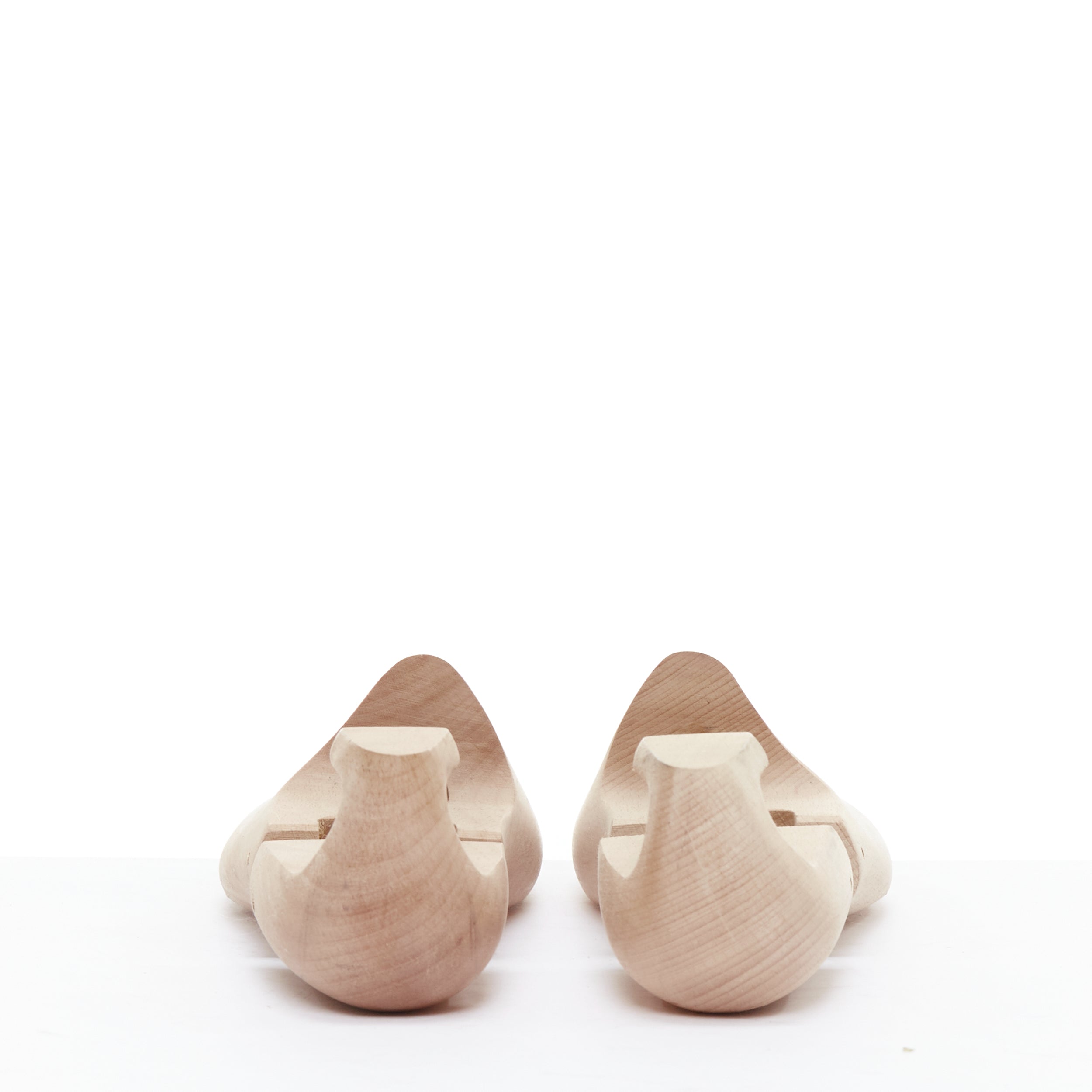 Corthay Wooden Logo Tree - Side view