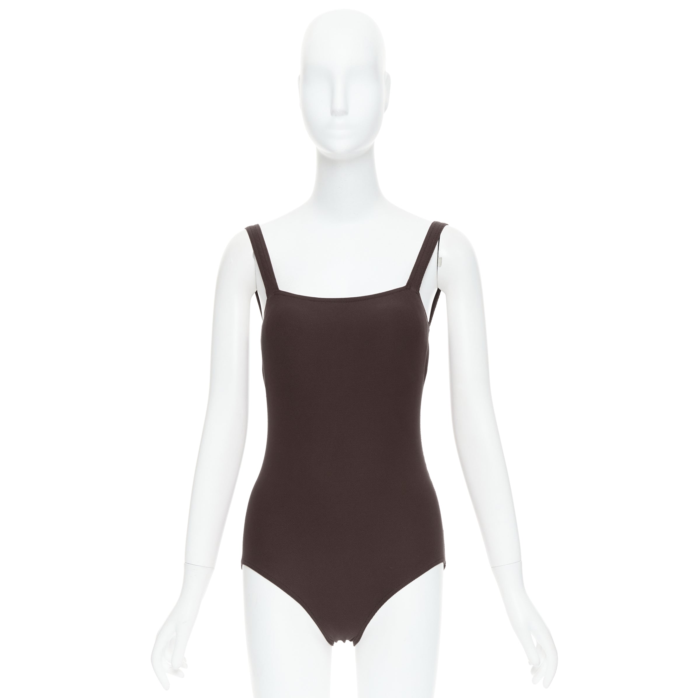 Hermès Brown Twill Bodysuit - Image 11