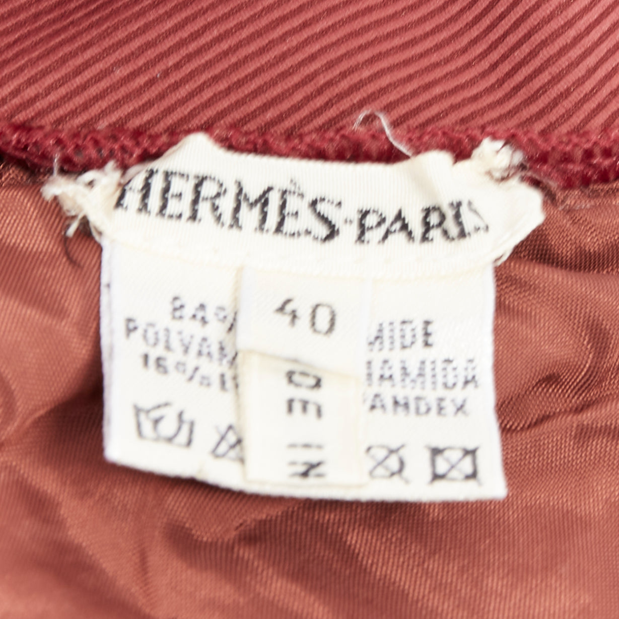 Hermès Orange Twill Bodysuit - Image 10