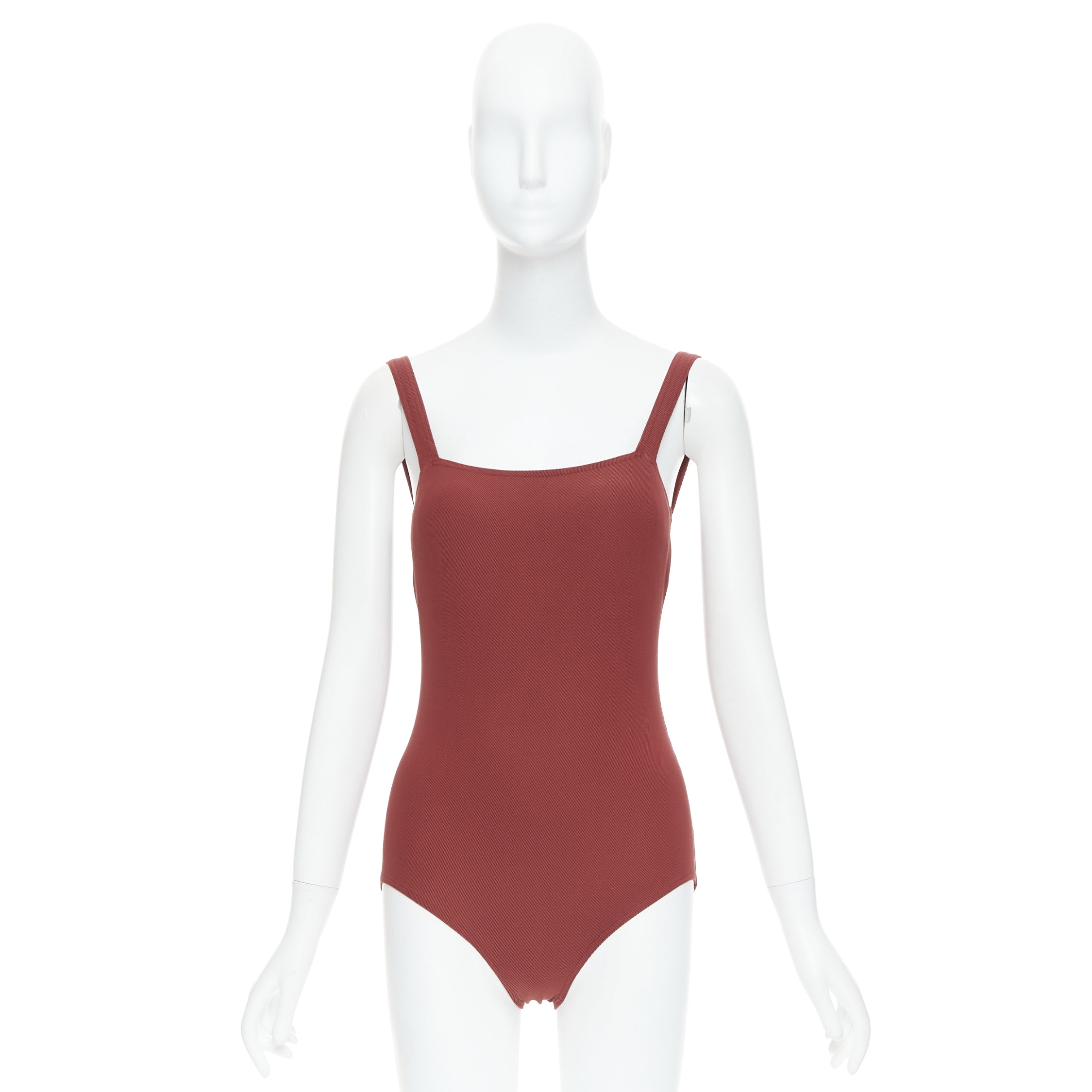Hermès Orange Twill Bodysuit - Image 11