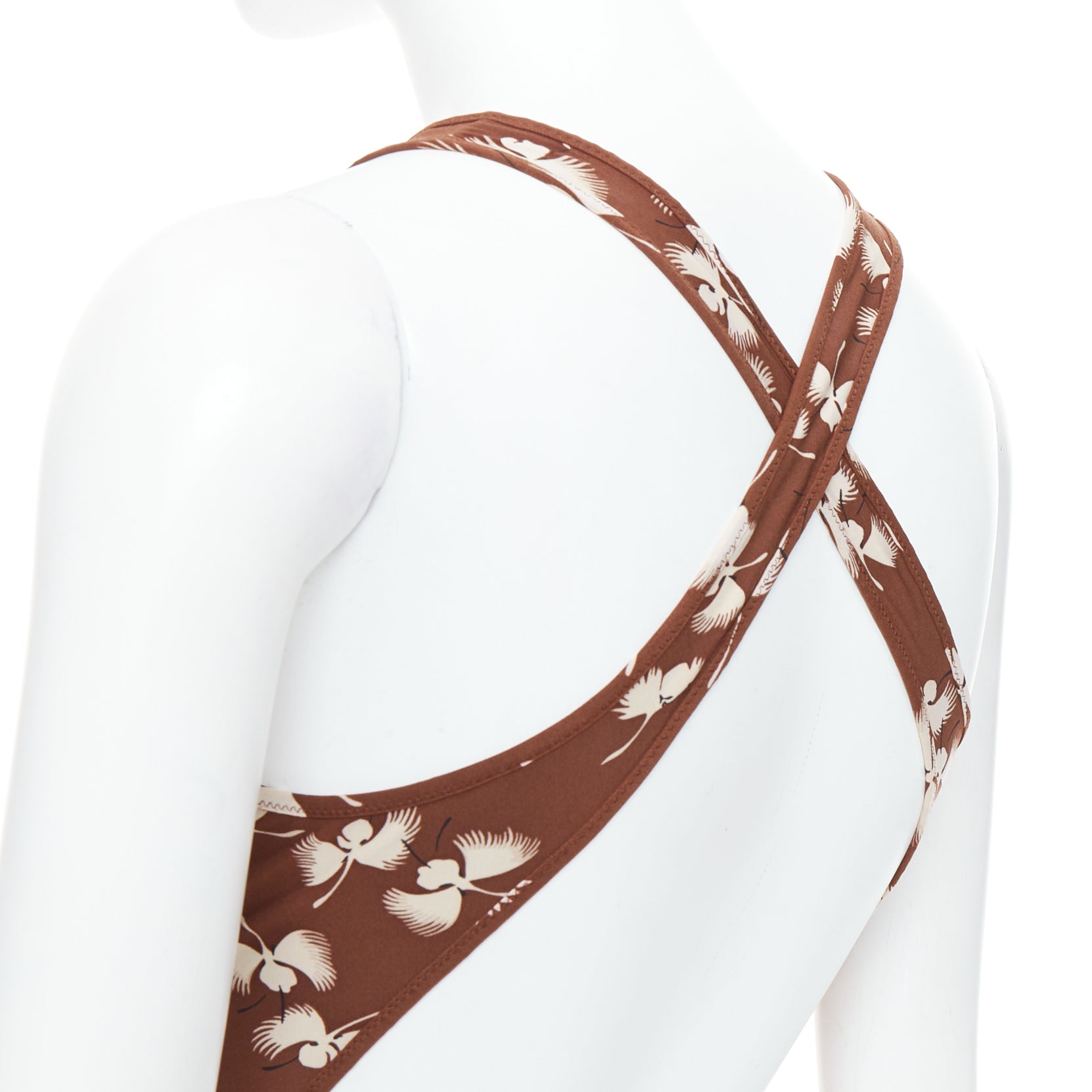 Gucci Floral Belted Swimsuit - Detail 1