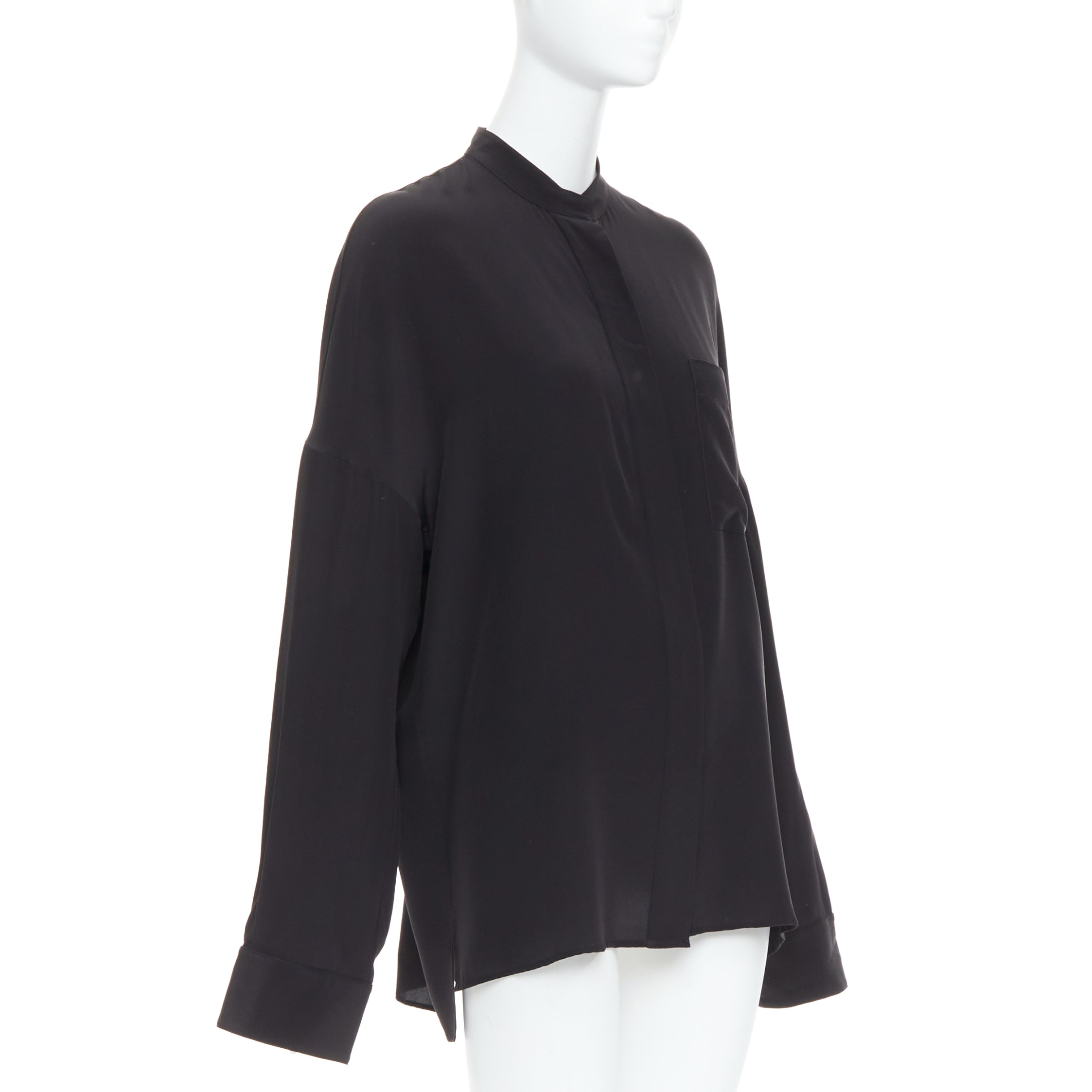 Haider Ackermann Silk Oversized Shirt - Image 6