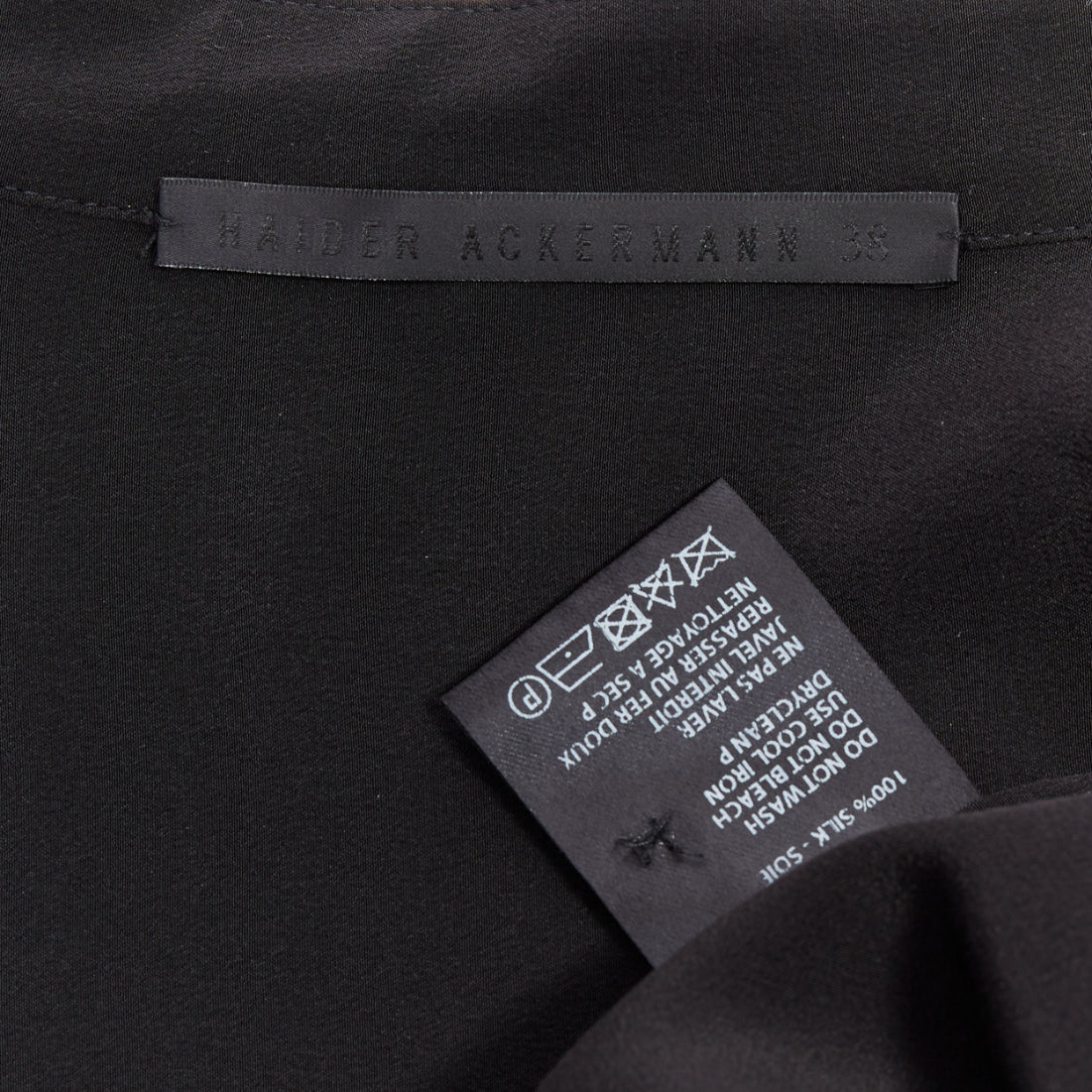 Haider Ackermann Silk Oversized Shirt - Image 10