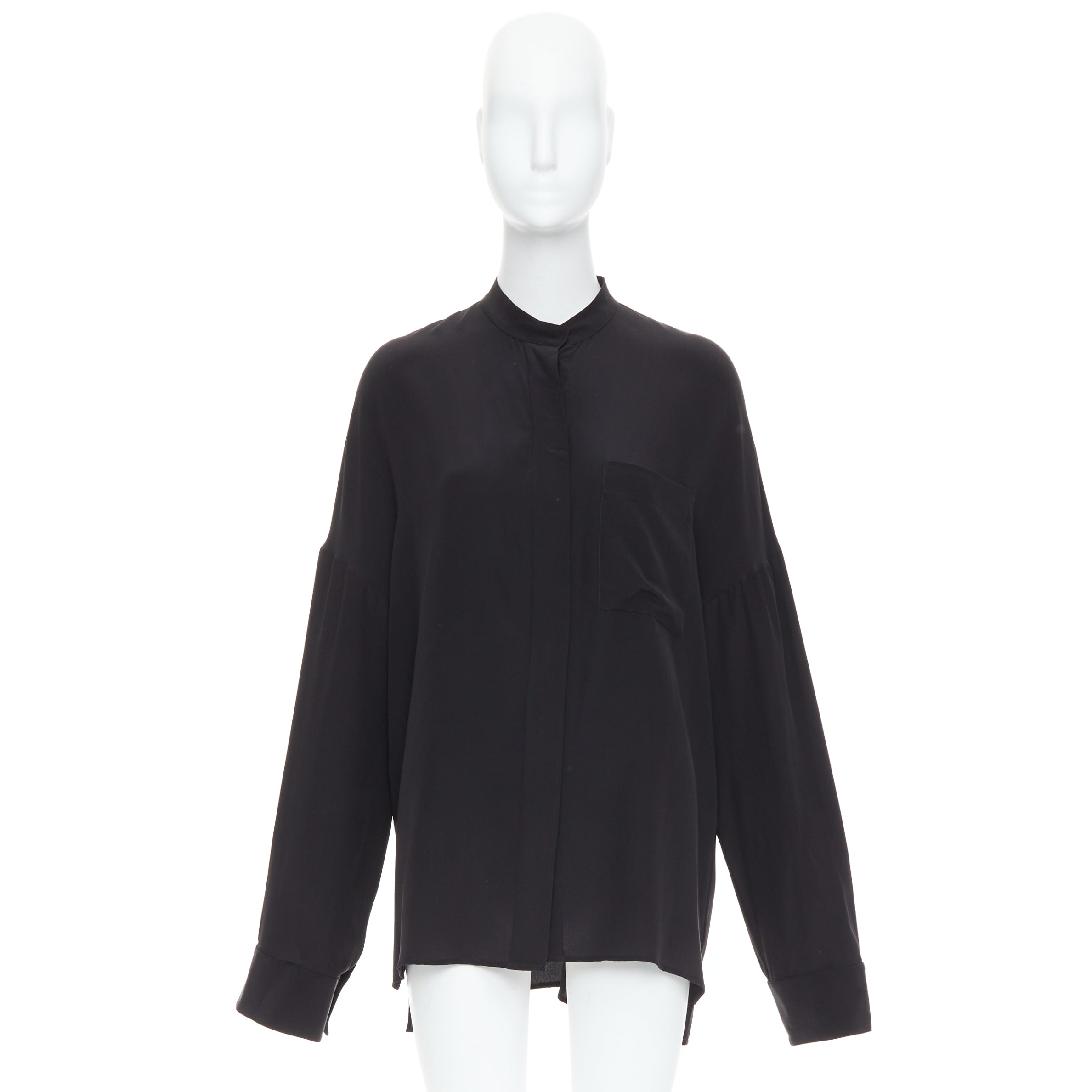 Haider Ackermann Silk Oversized Shirt - Image 11