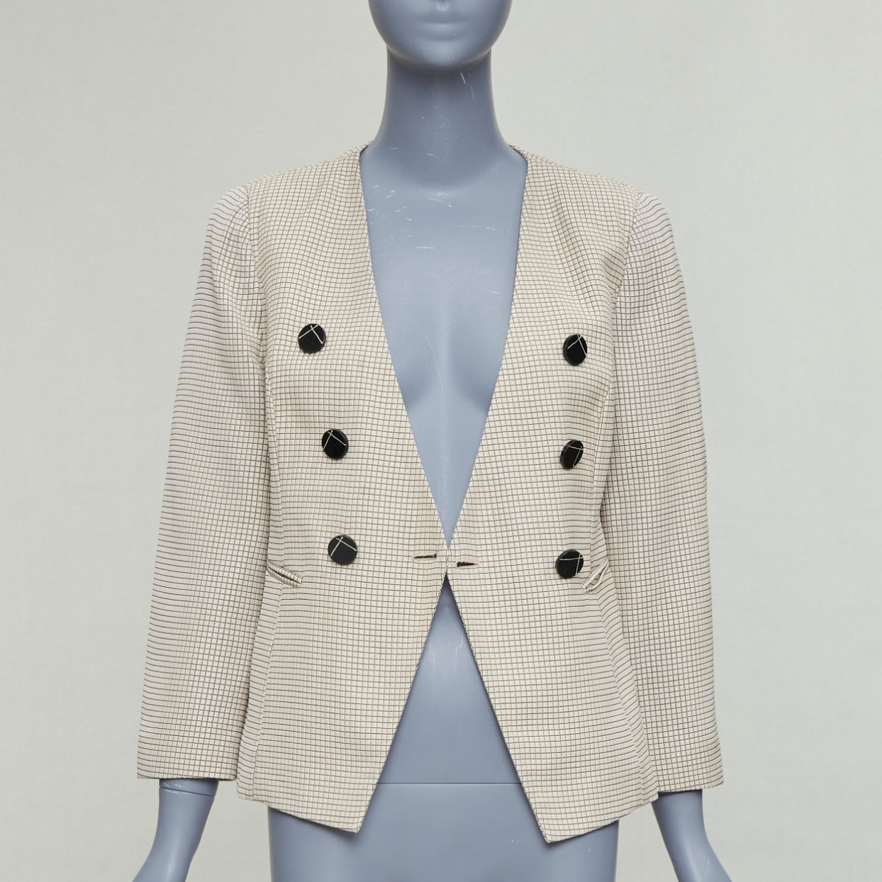 Emporio Armani Velvet Tuxedo Blazer - Image 6