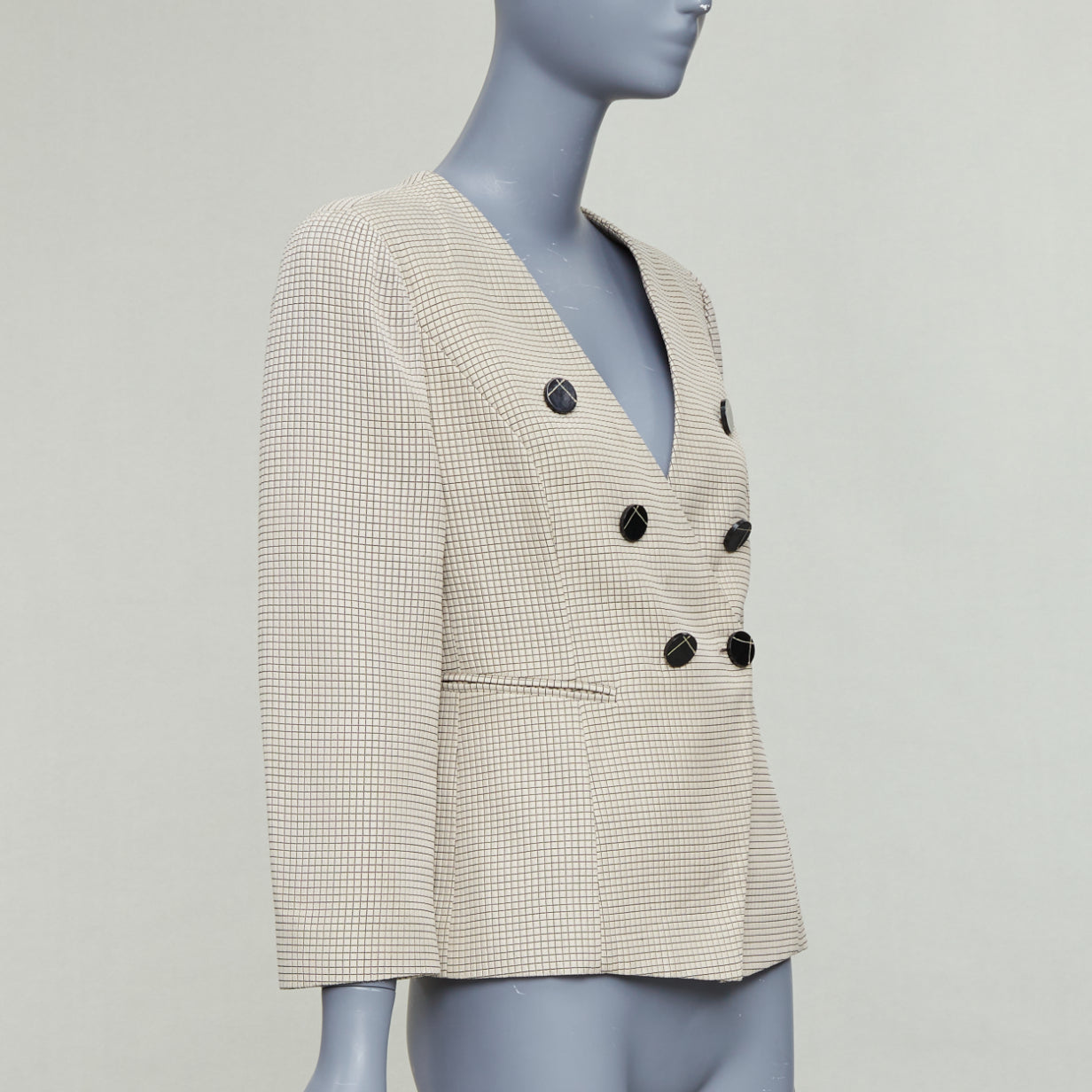 Emporio Armani Velvet Tuxedo Blazer - 4