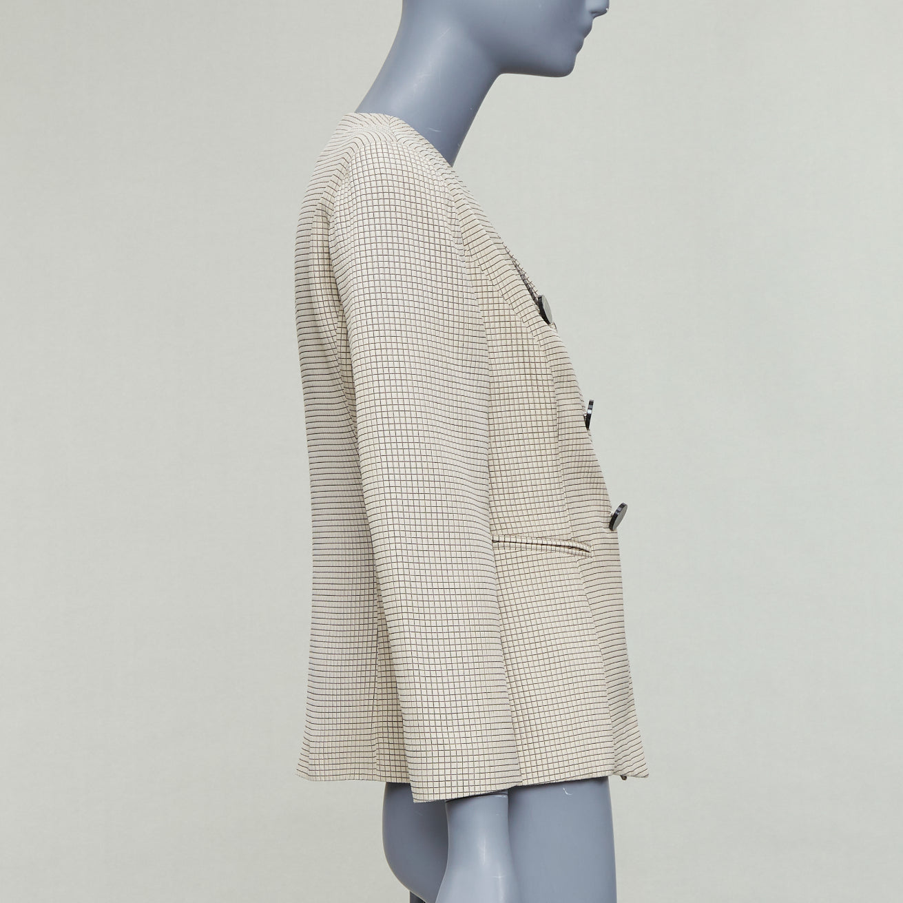 Emporio Armani Velvet Tuxedo Blazer - Side view