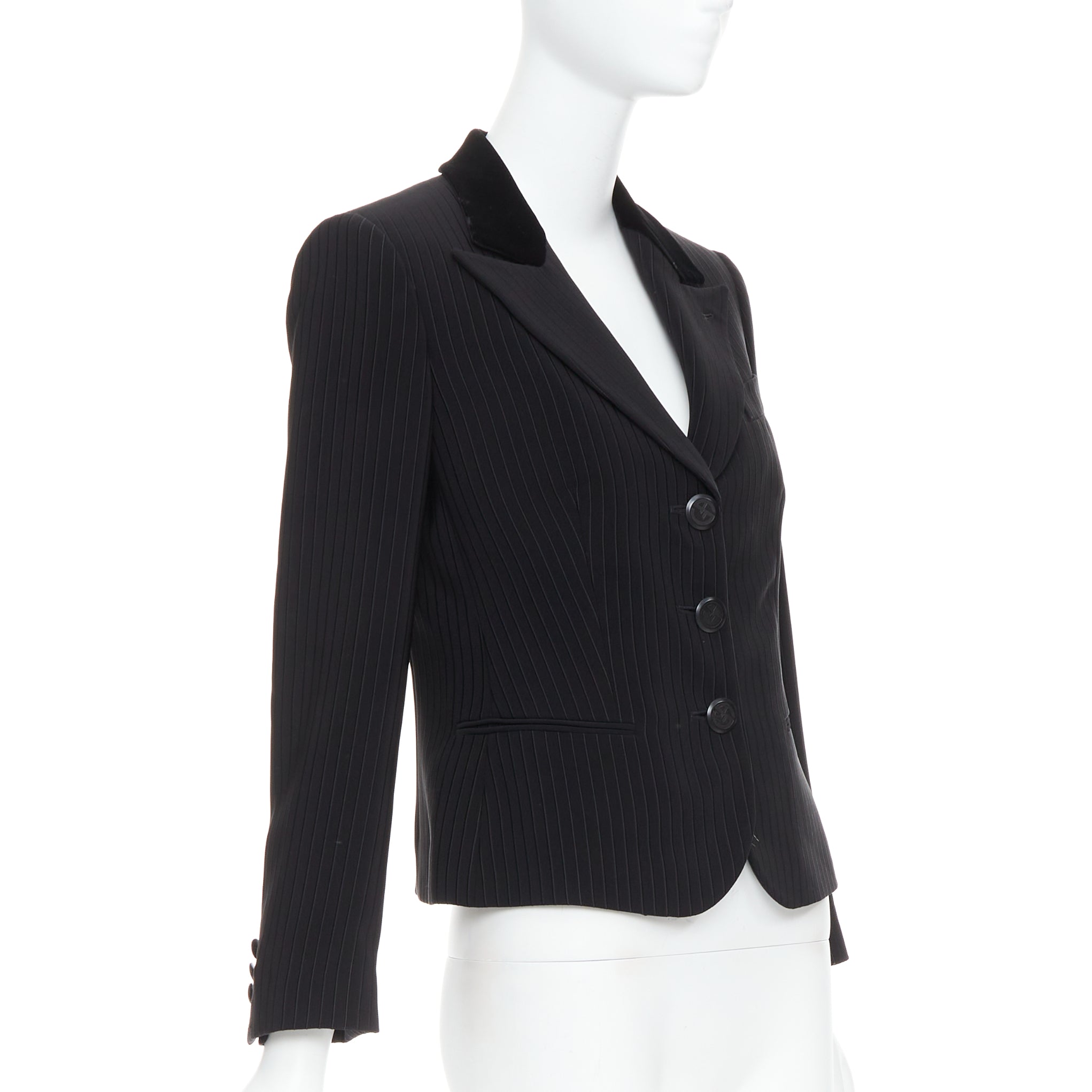 Giorgio Armani Peak Lapel Blazer - 4