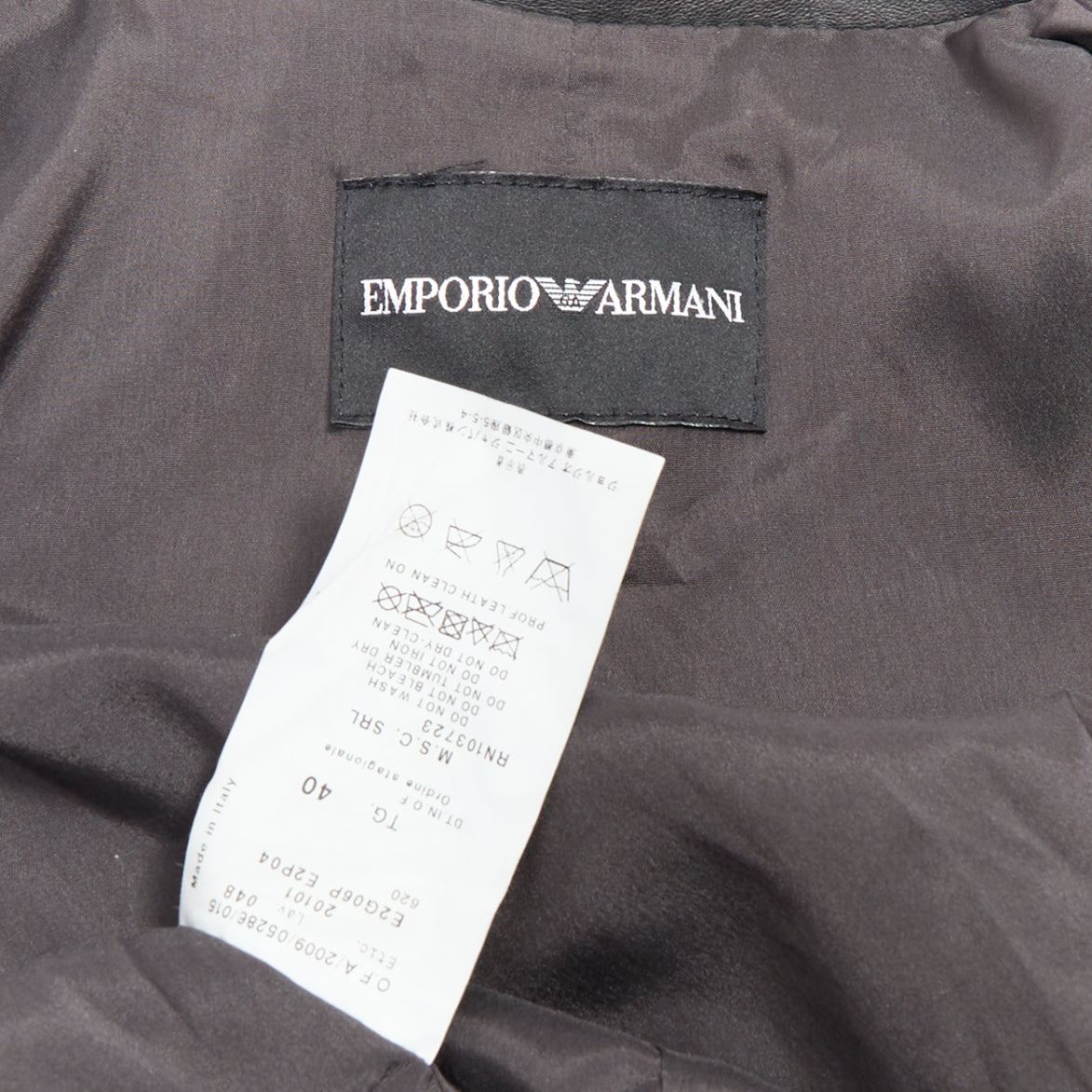 Emporio Armani Layered Lapel Blazer - Image 11