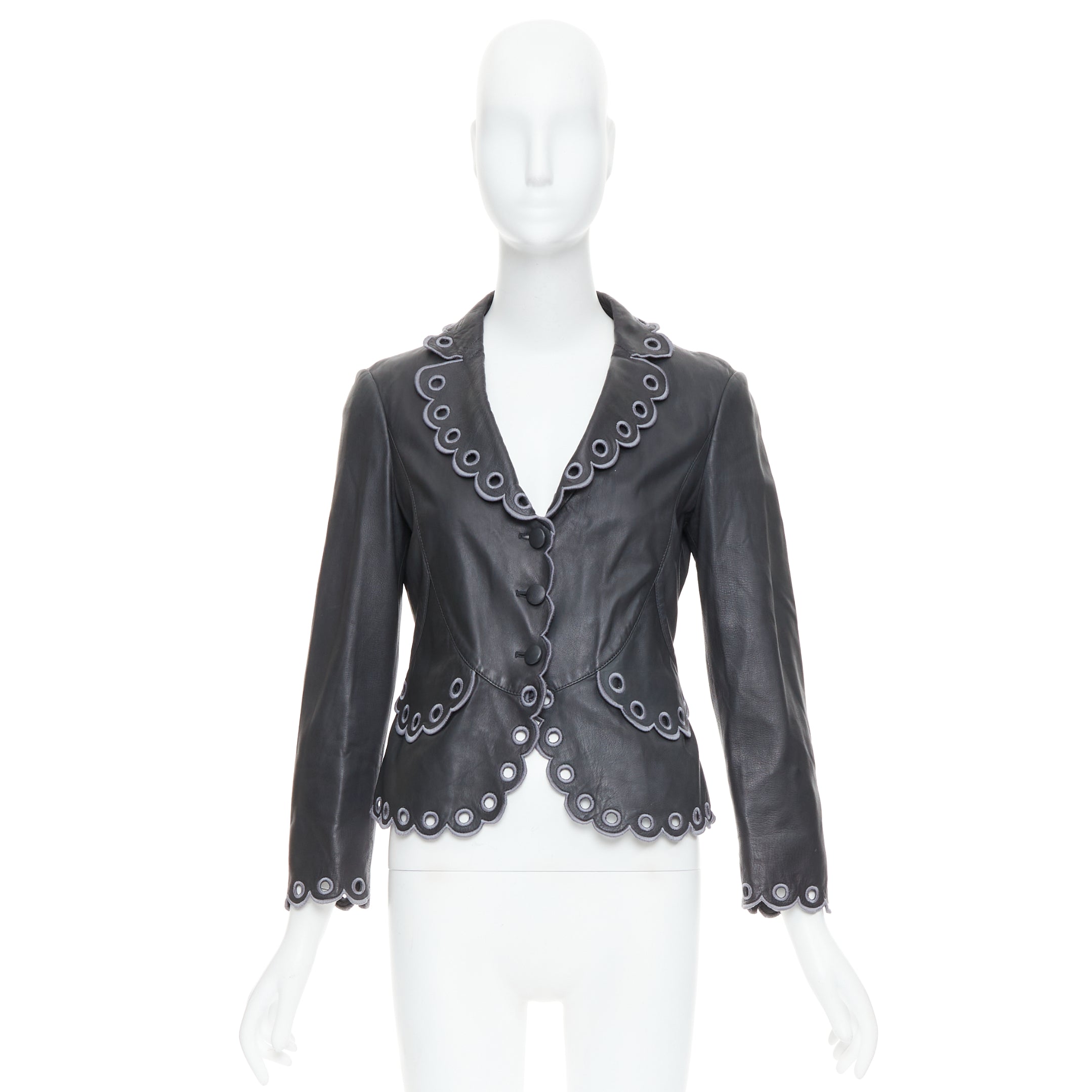 Emporio Armani Layered Lapel Blazer - Image 12