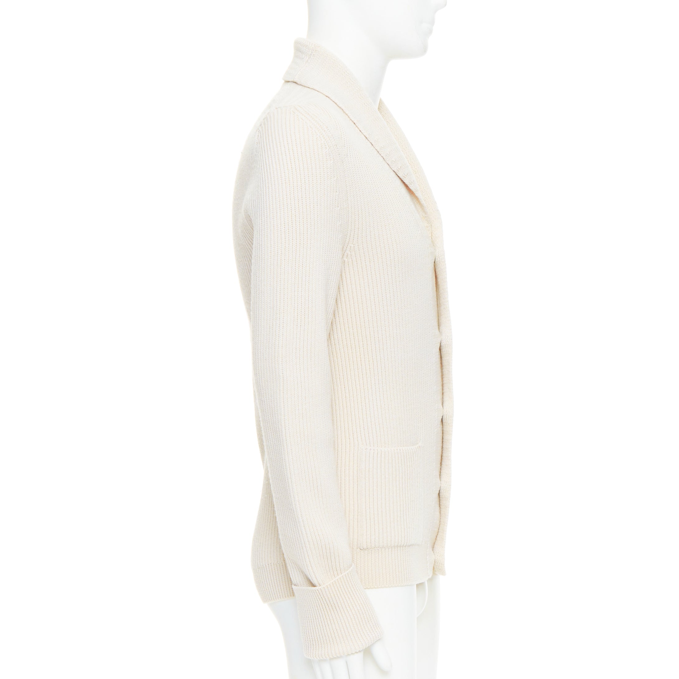 Tom Ford Shawl Collar Cardigan - Side view
