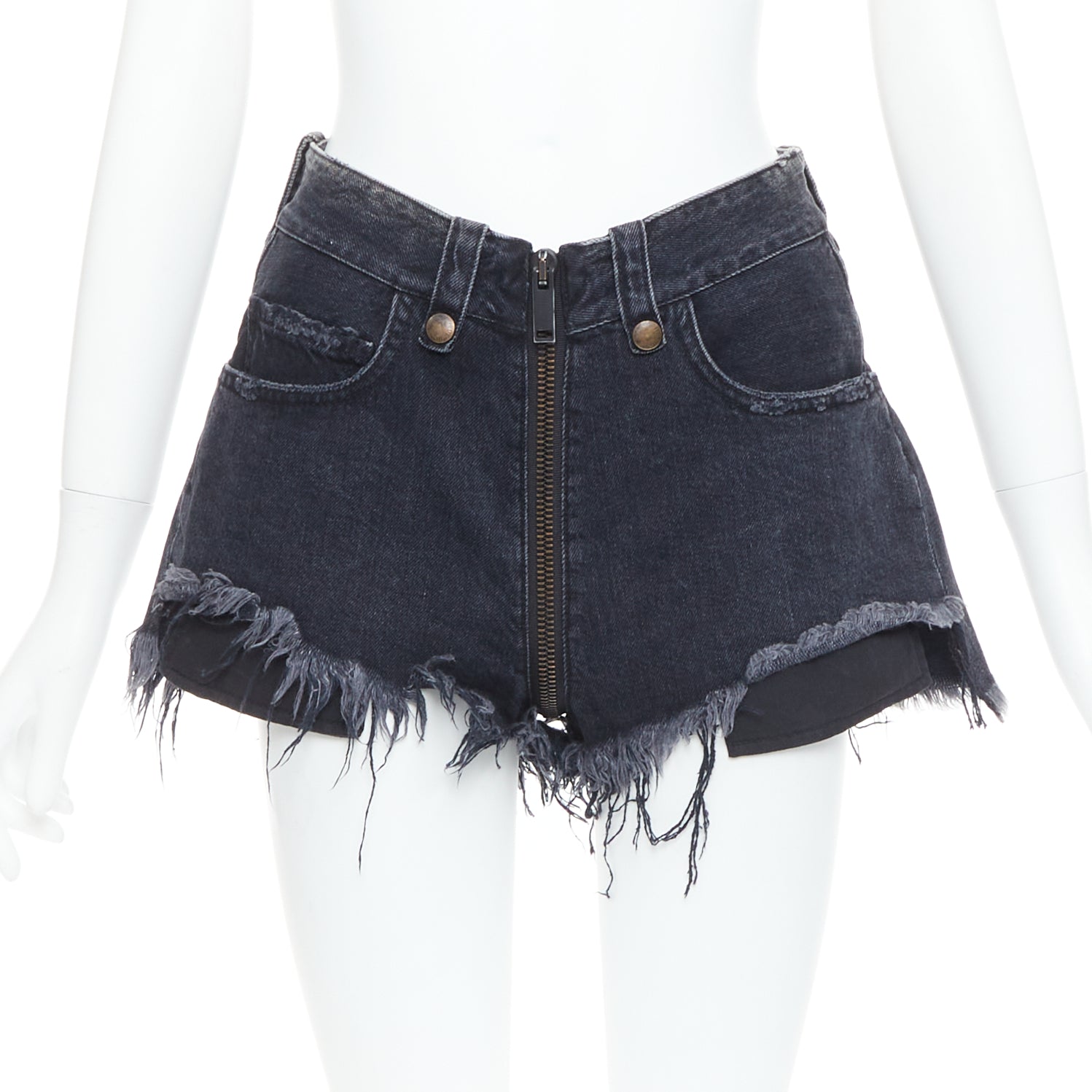 Unravel Project Ziparound Shorts