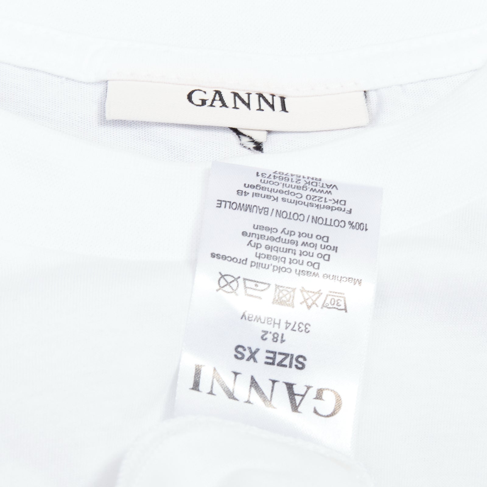 Ganni Honey Bee Logo Tee - Image 10