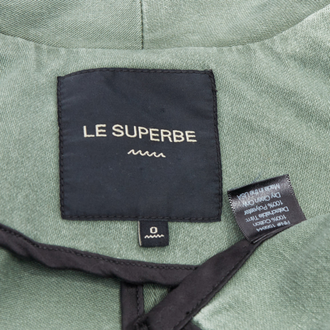 Le Superbe Green Tulle Hem Coat - Image 11